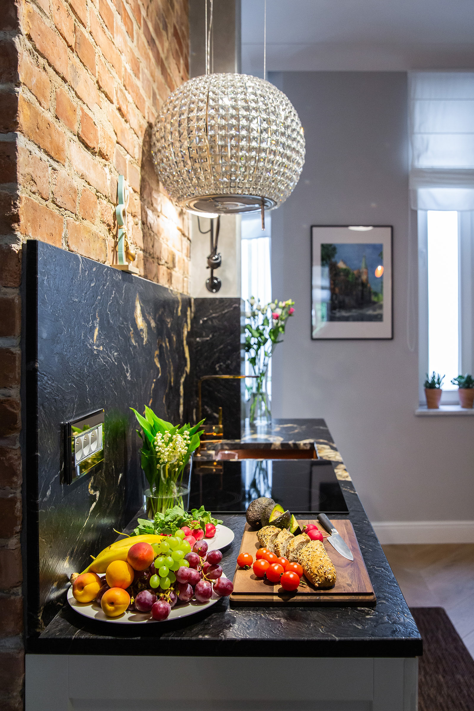 Sesja zdjęciowa wnętrz apartamentu na wynajem zlokalizowanego w Sopocie.