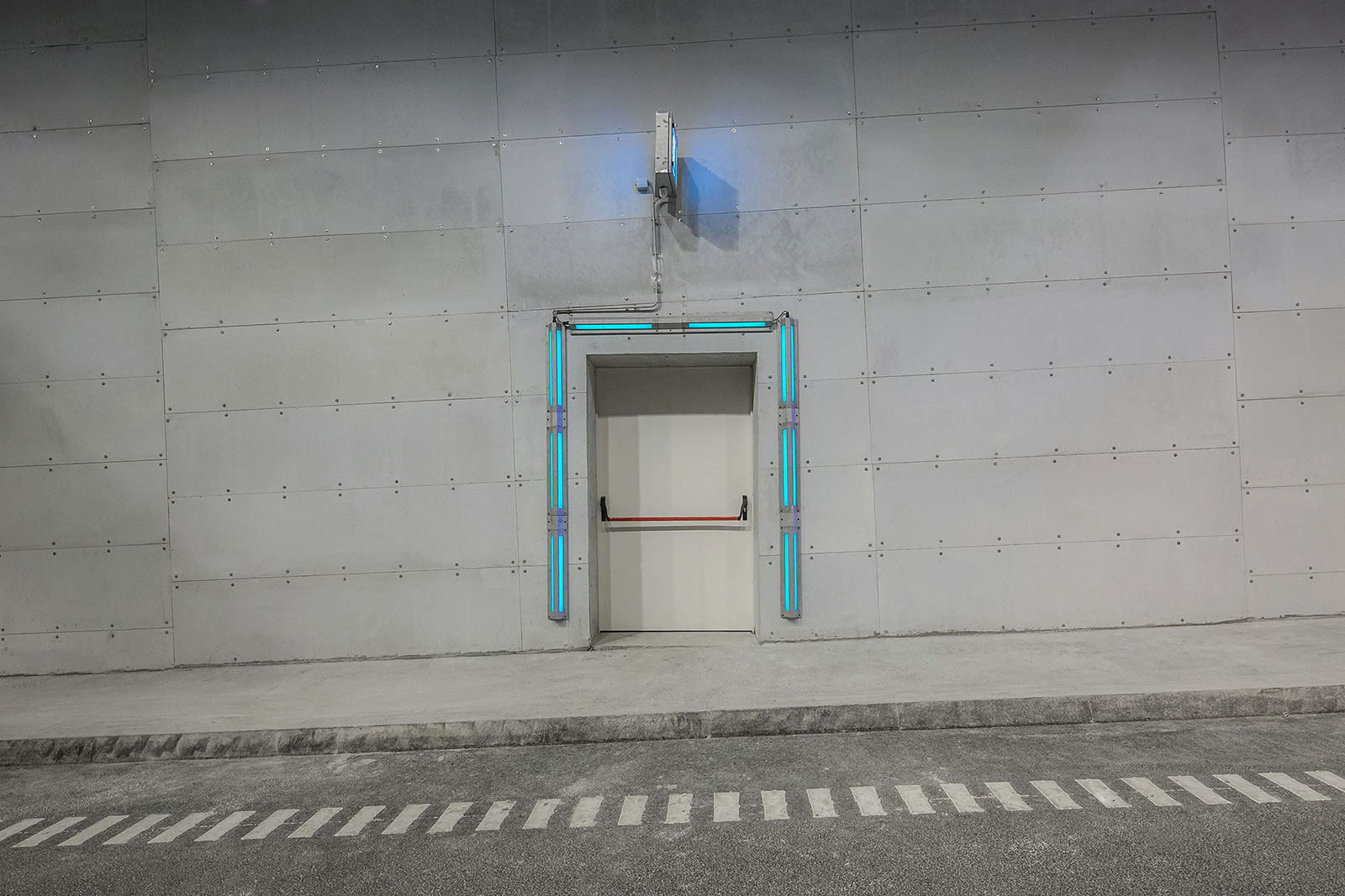 Sesja zdjęciowa zabezpieczeń przeciwpożarowych znajdujących się w Tunelu pod Martwą Wisłą w Gdańsku. 