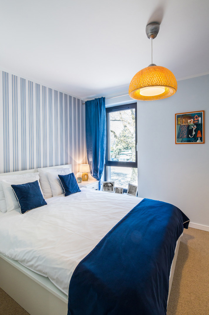 Zdjęcia wnętrz apartamentu na wynajem Victoria Residence w Sopocie.