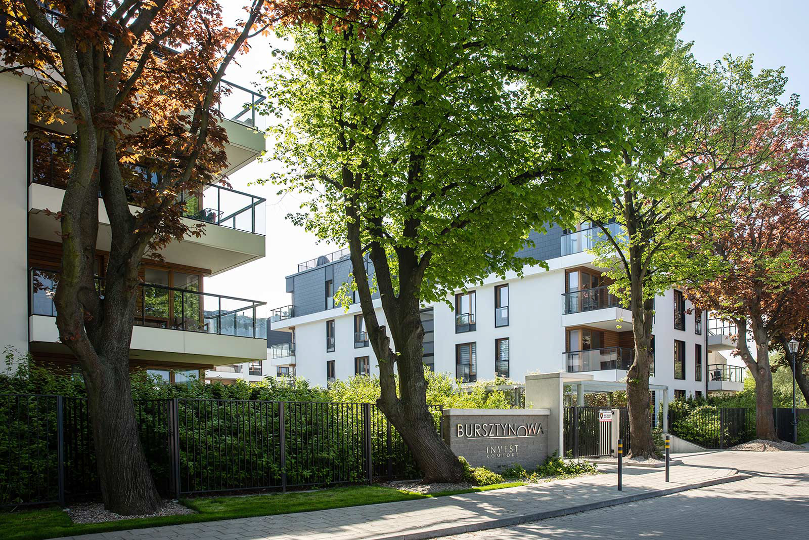 Sesja fotograficzna osiedla mieszkaniowego Bursztynowa zlokalizowanego w Gdańsku wykonana dla dewelopera.