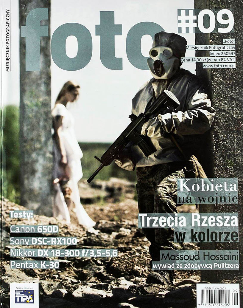 Seria artykułów dotyczących fotografowania wnętrz, które ukazały się w Magazynie Fotograficznym FOTO.