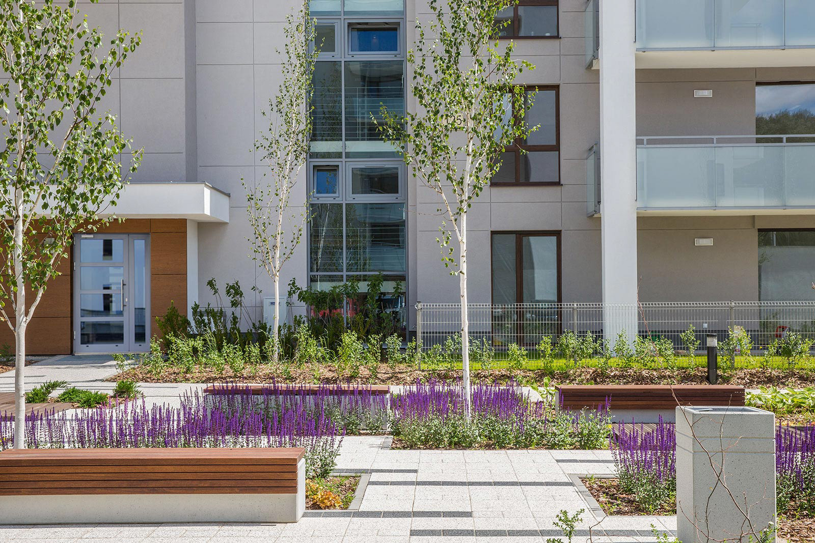 Kompleksowe sesje zdjęciowe trzech osiedli mieszkaniowych Alfa Park w Gdańsku wykonane dla dewelopera.