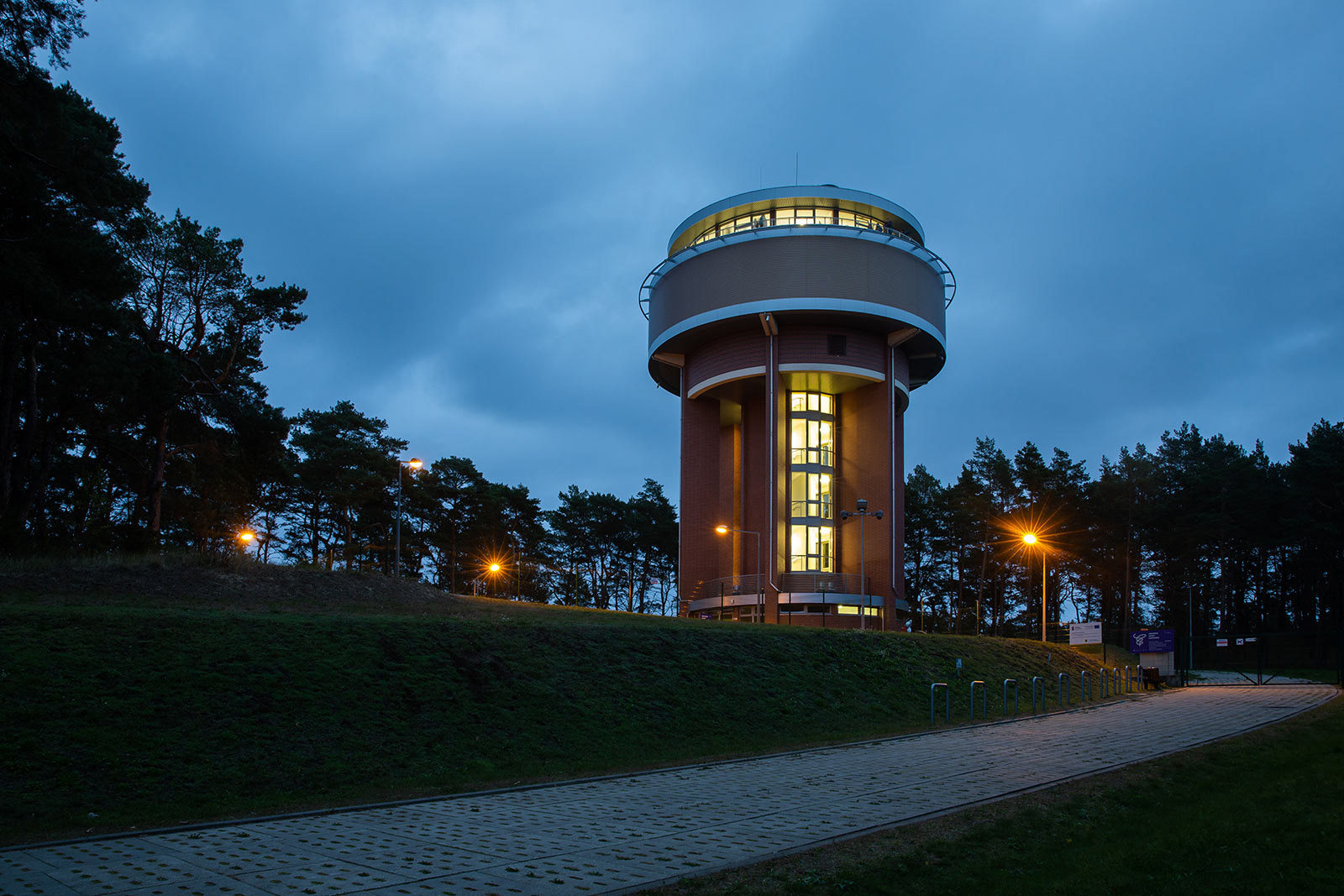 Fotografia architektury – Zbiornik wodny Kazimierz - Sobieszewo