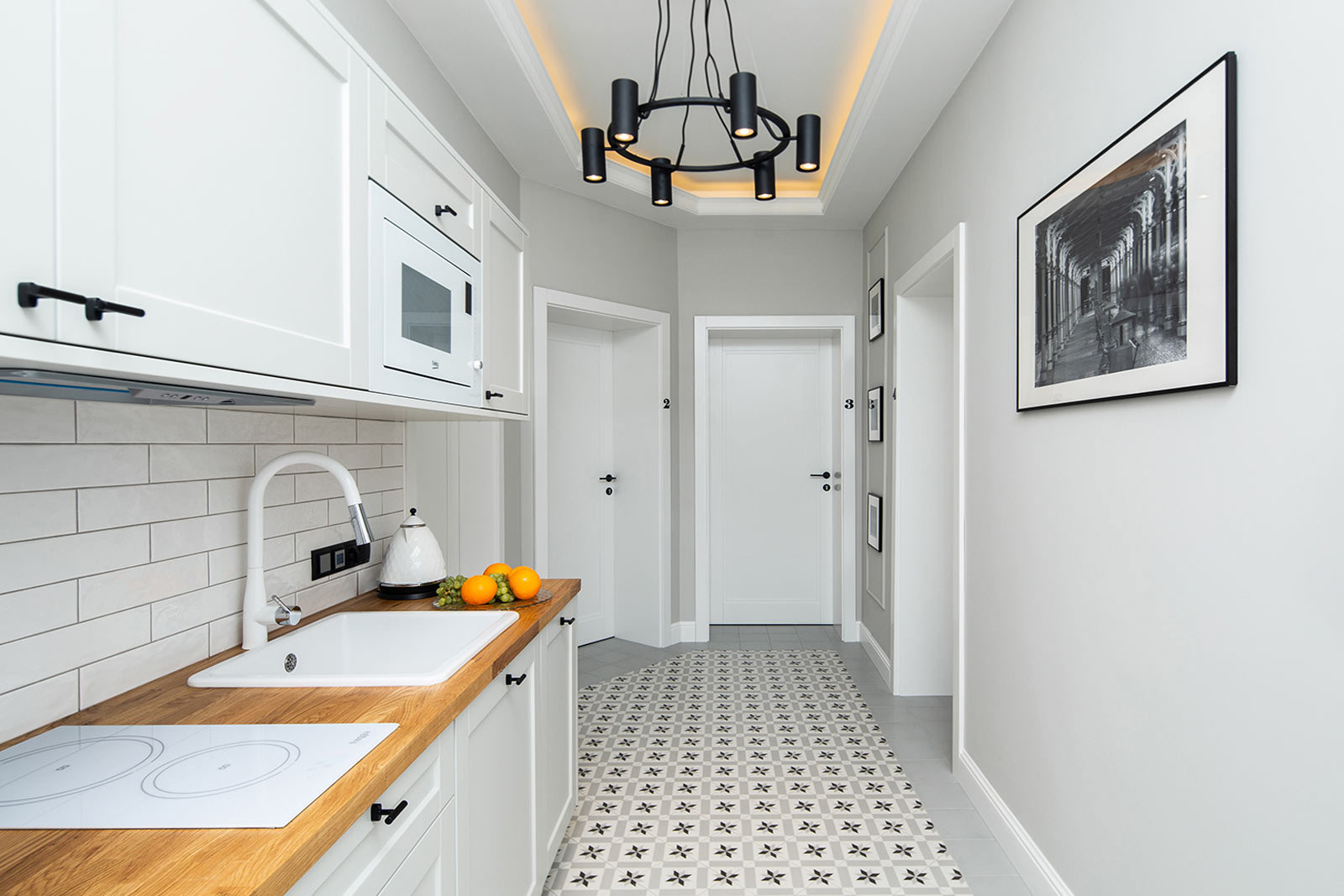 Sesja zdjęciowa wnętrz apartamentu na wynajem zlokalizowanego w Sopocie.