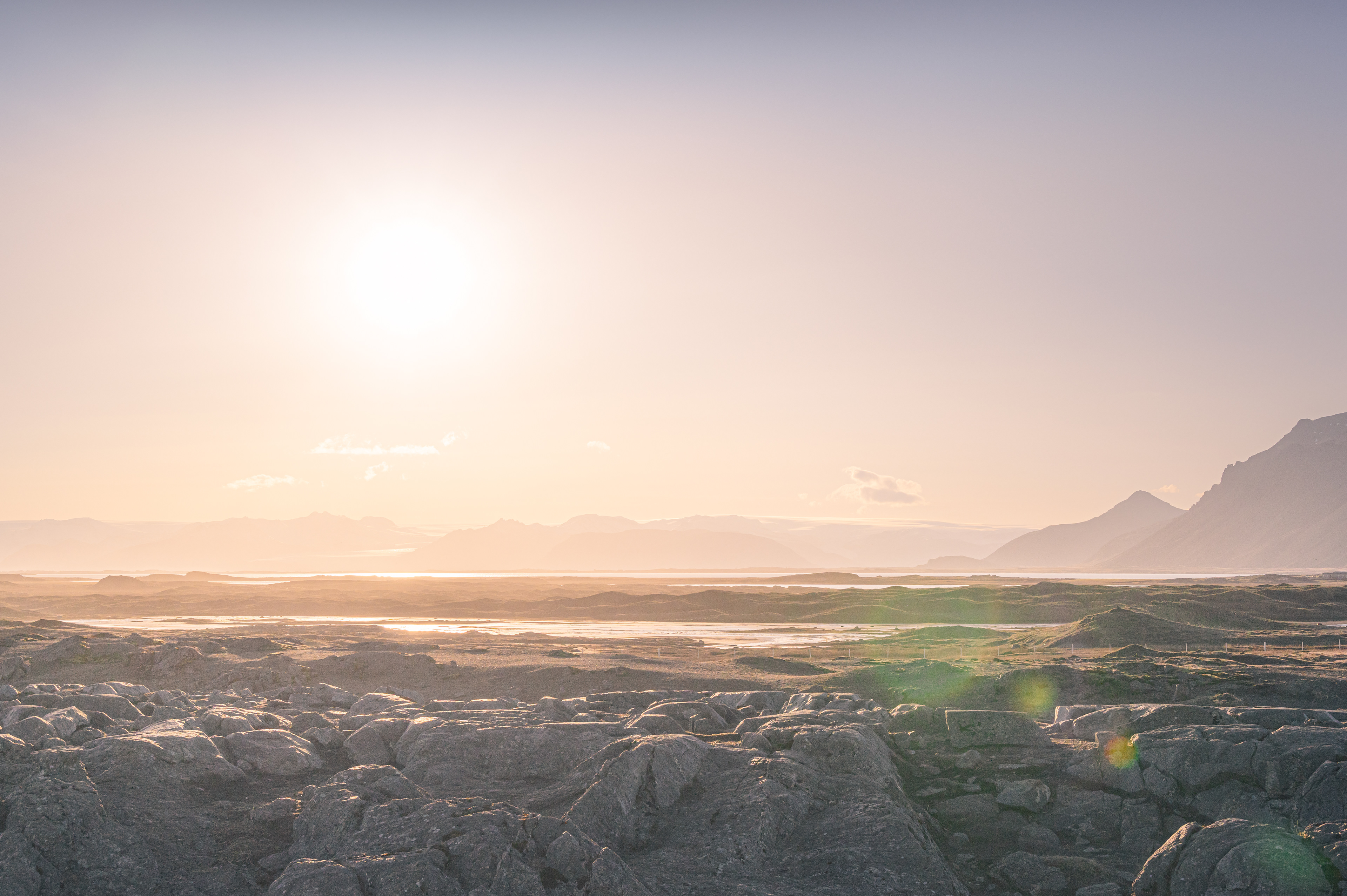 "The Serenity of a Golden Sunset"