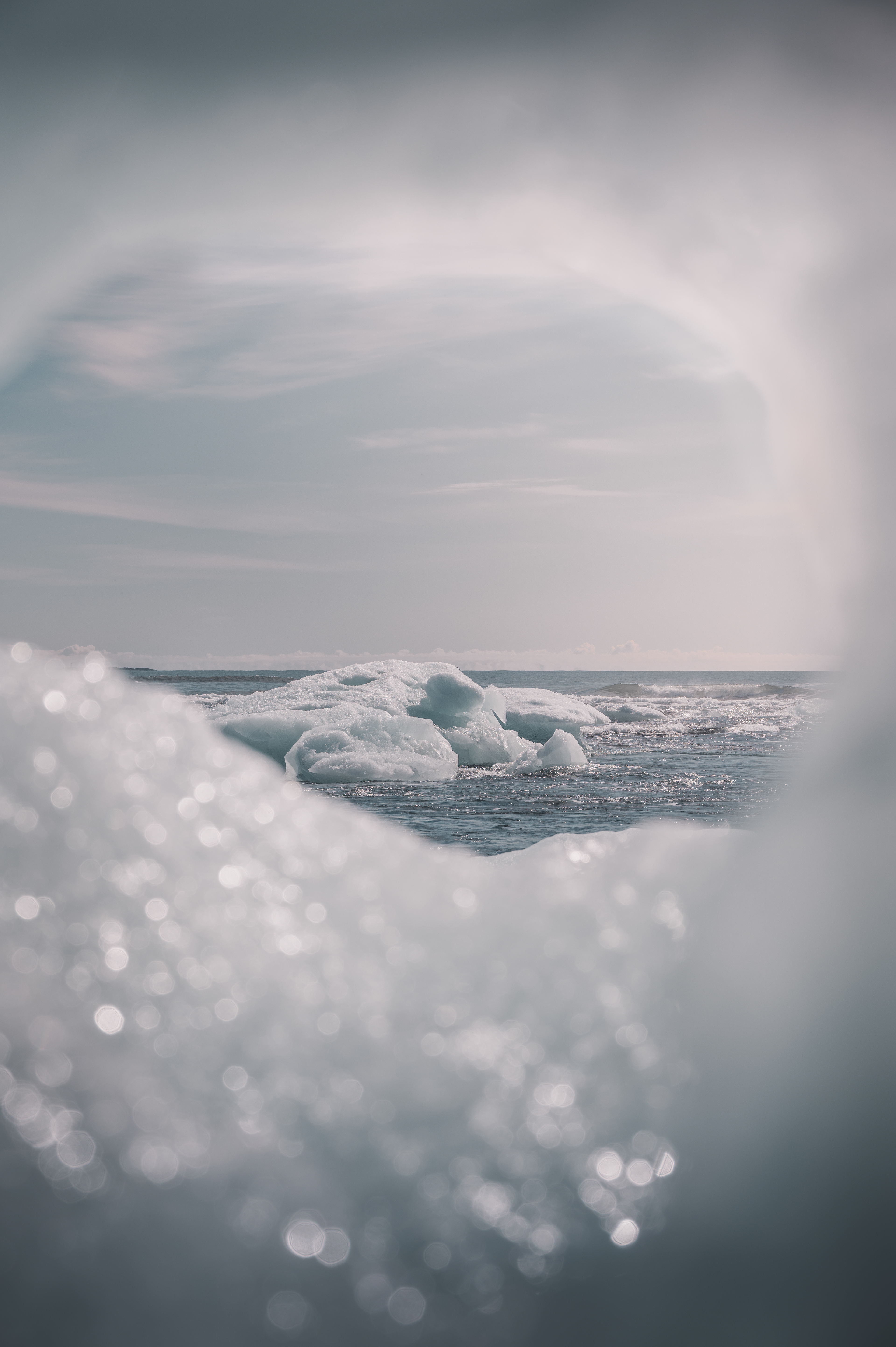Through the Ice Window