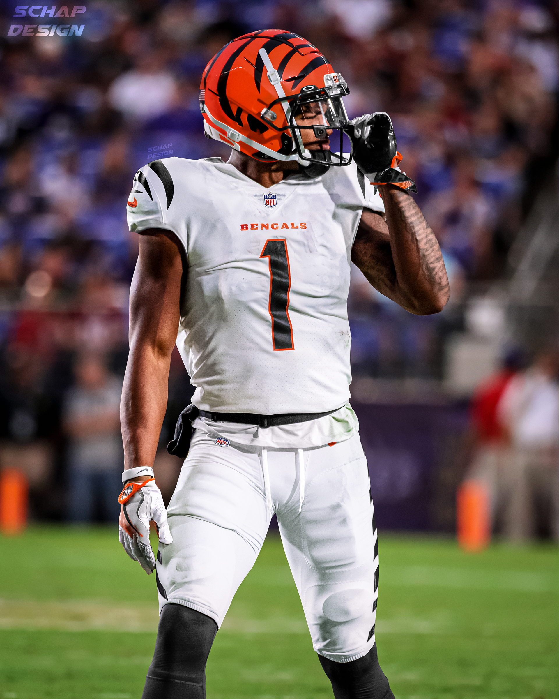 ja marr chase bengals jersey swap