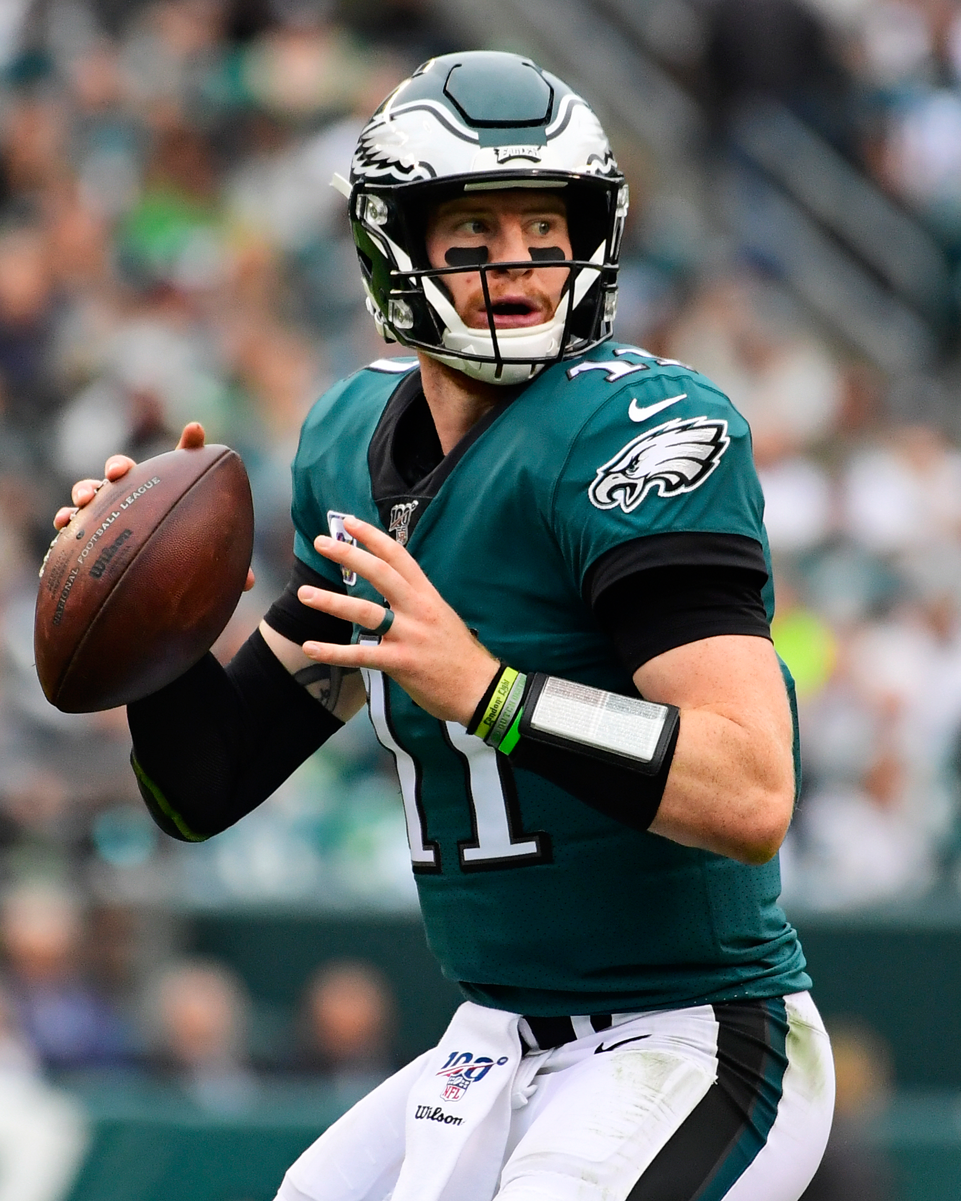 Kmess ✭ on X: That new Carson Wentz Commanders jersey is wild.   / X