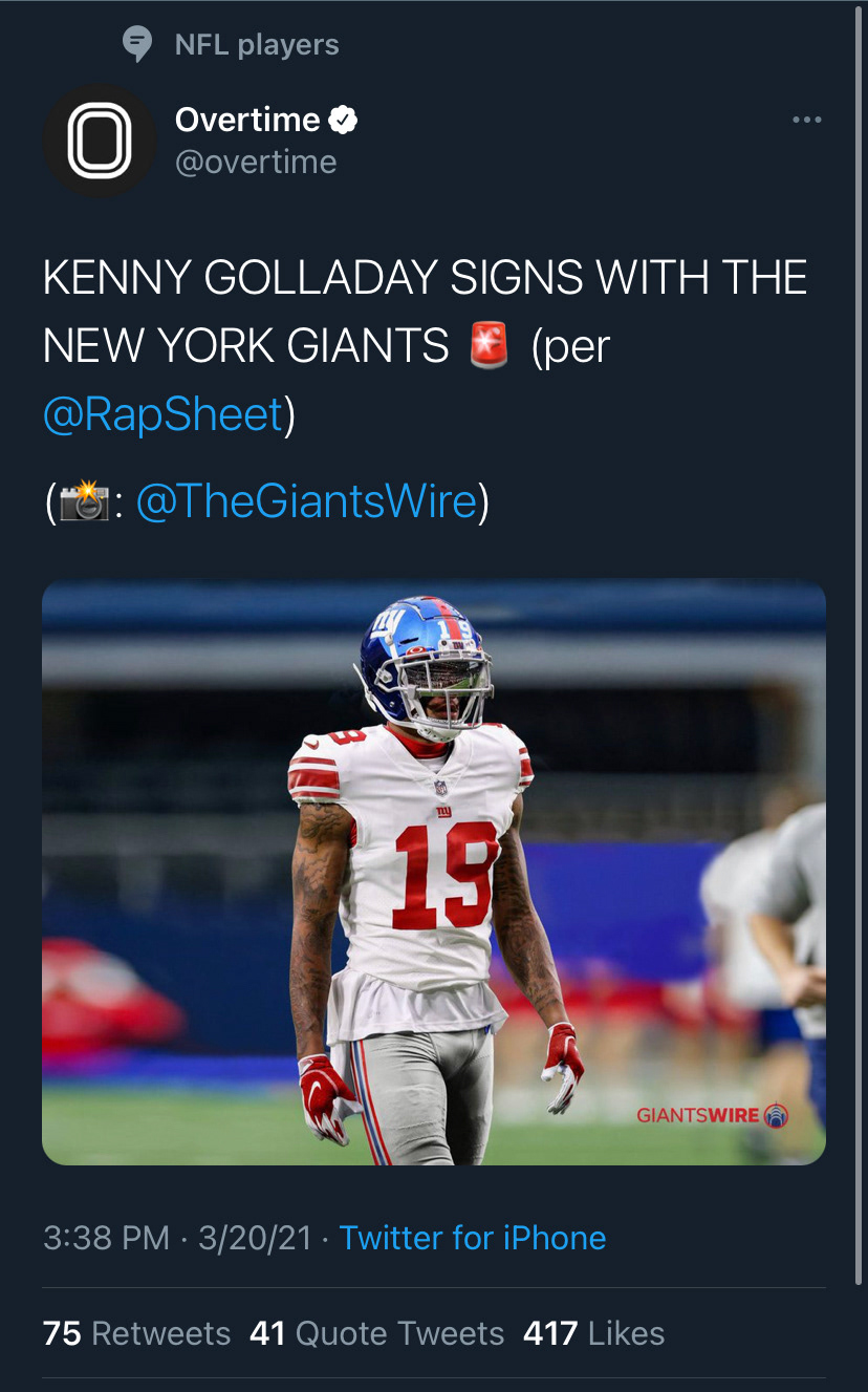 Overtime repost on Twitter