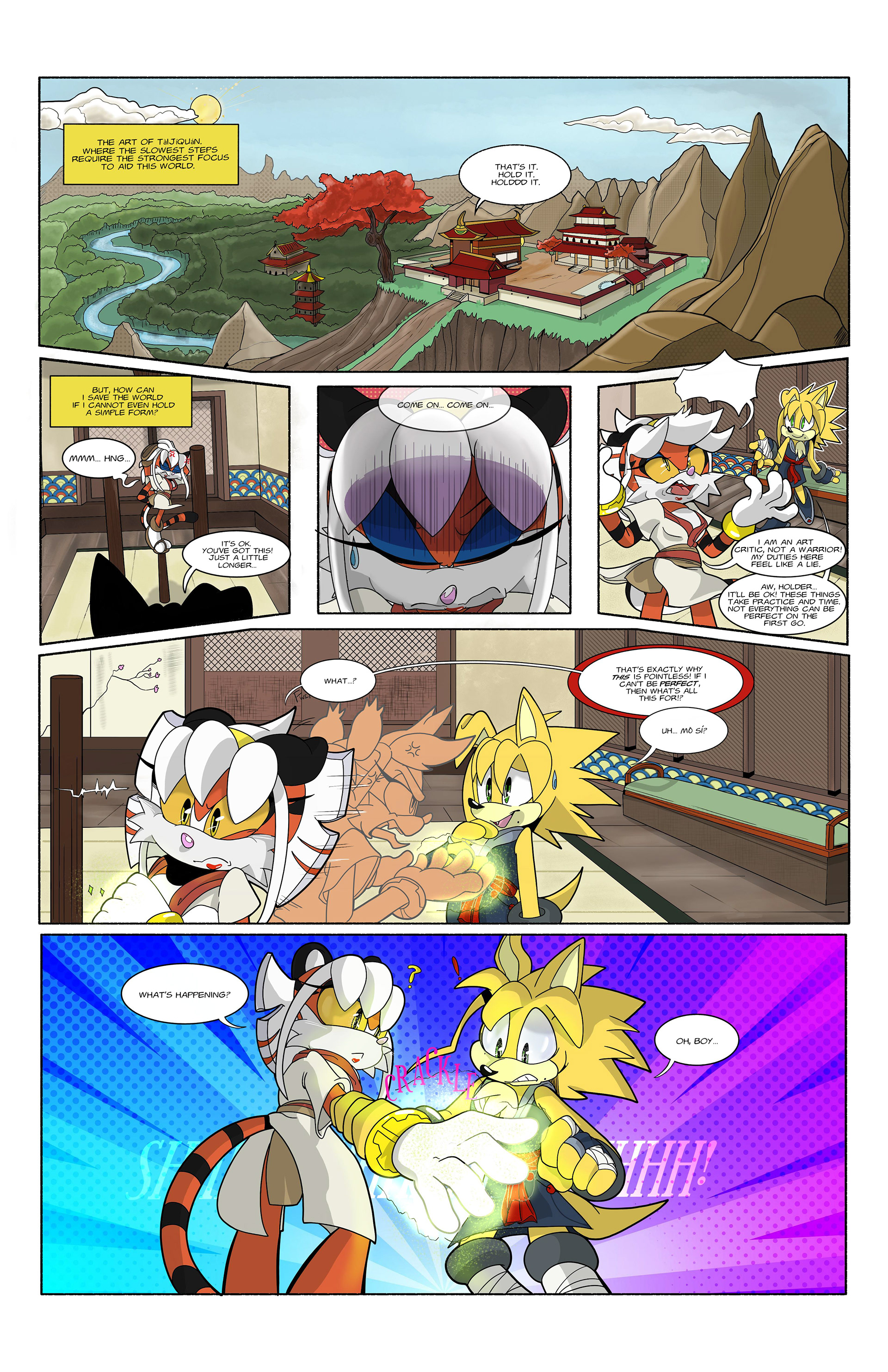 Chinese-Inspired Comic Story - Final Page 1