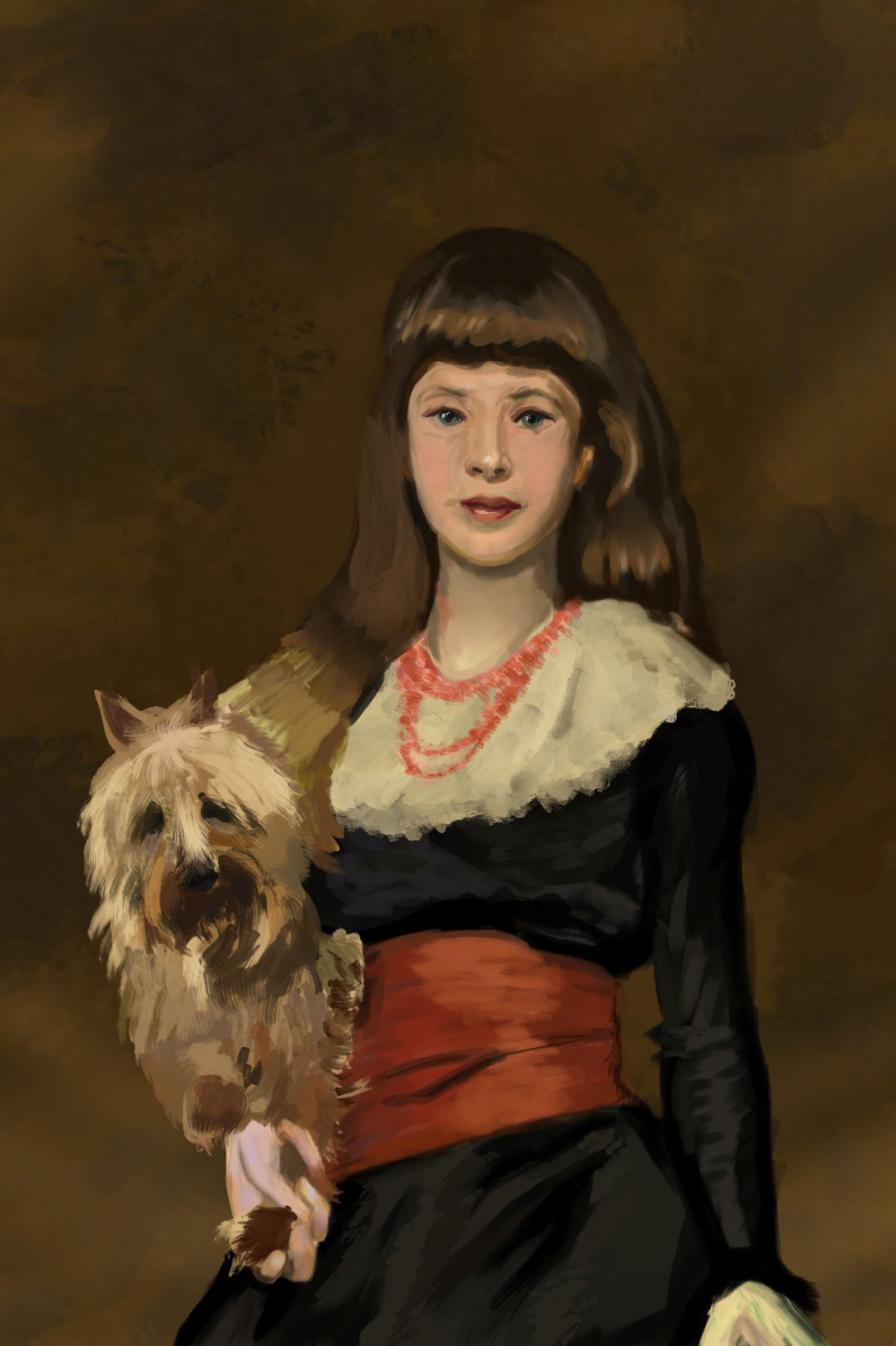 Digital Rendition of John Sargent Painting