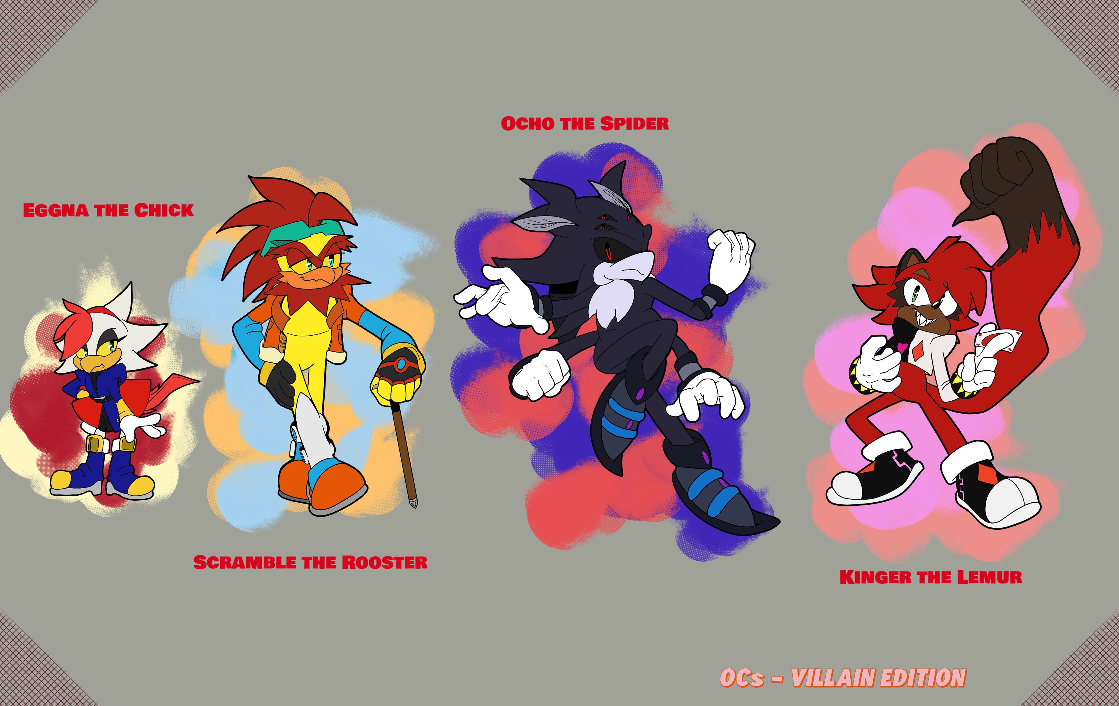Four Random Sonic OC Challenge Part 2