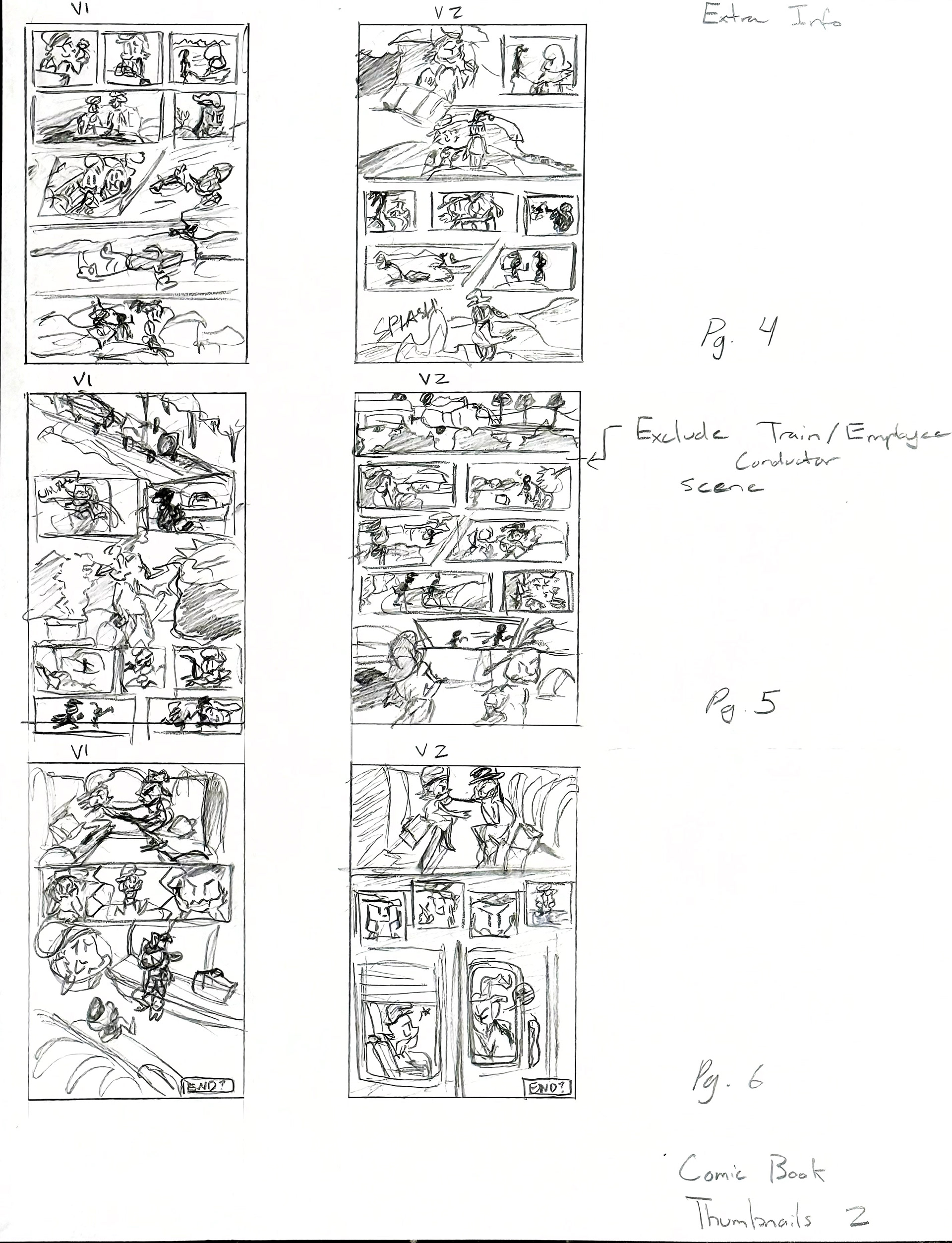 Green Eggs and Ham Page Thumbnails Set 2