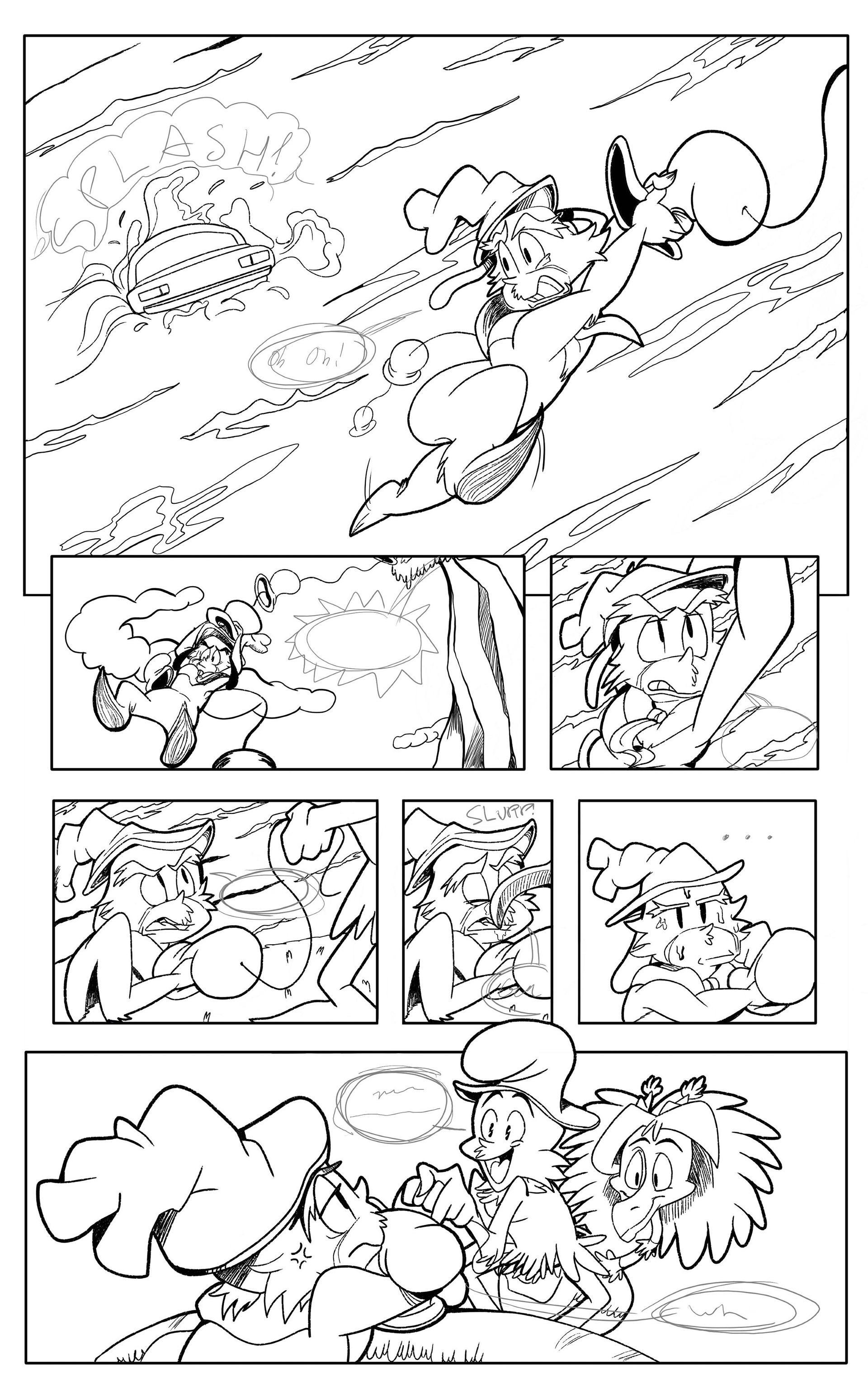 Green Eggs and Ham Page Initial Pencils Page 2