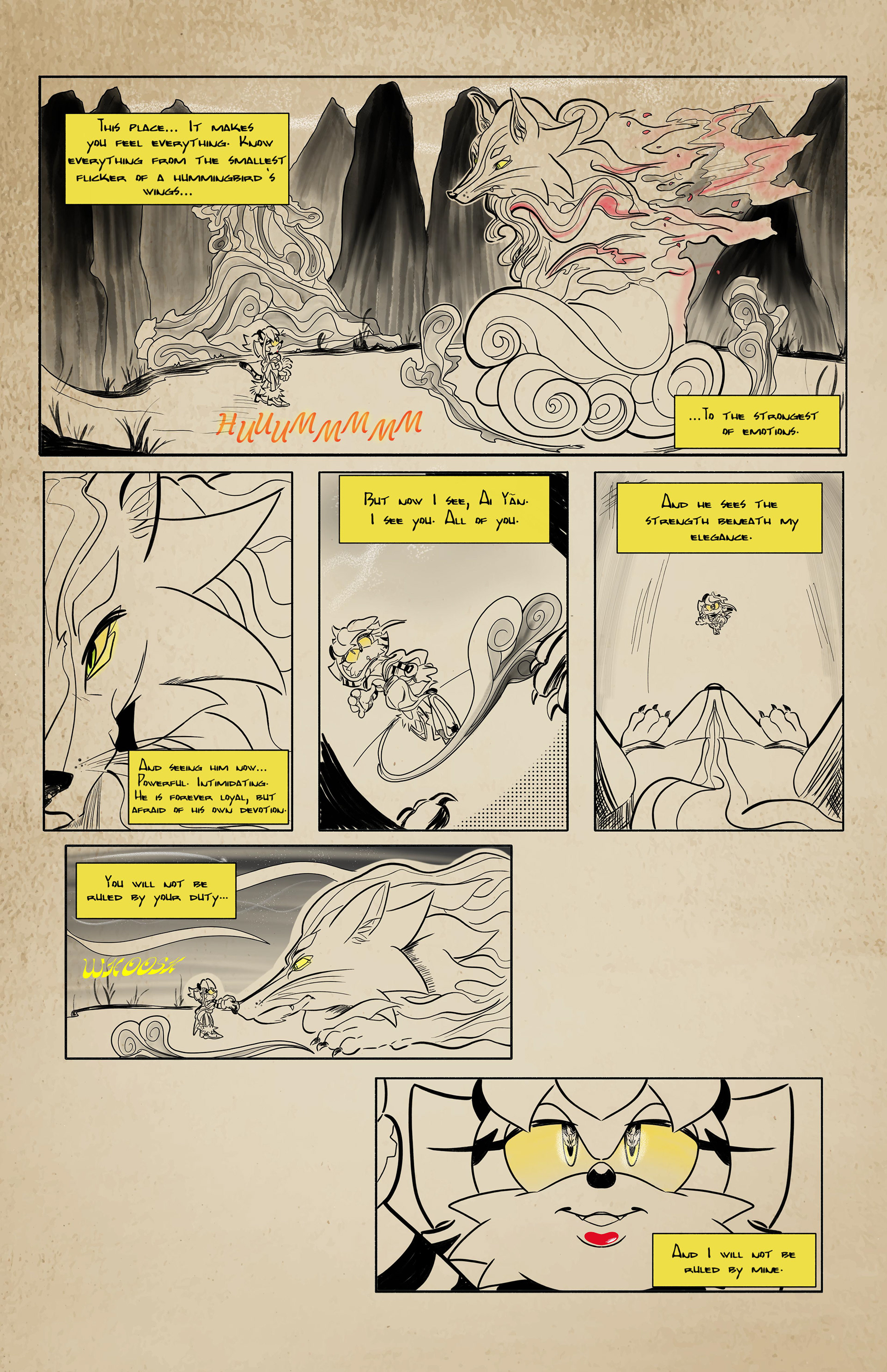 Chinese-Inspired Comic Story - Final Page 3