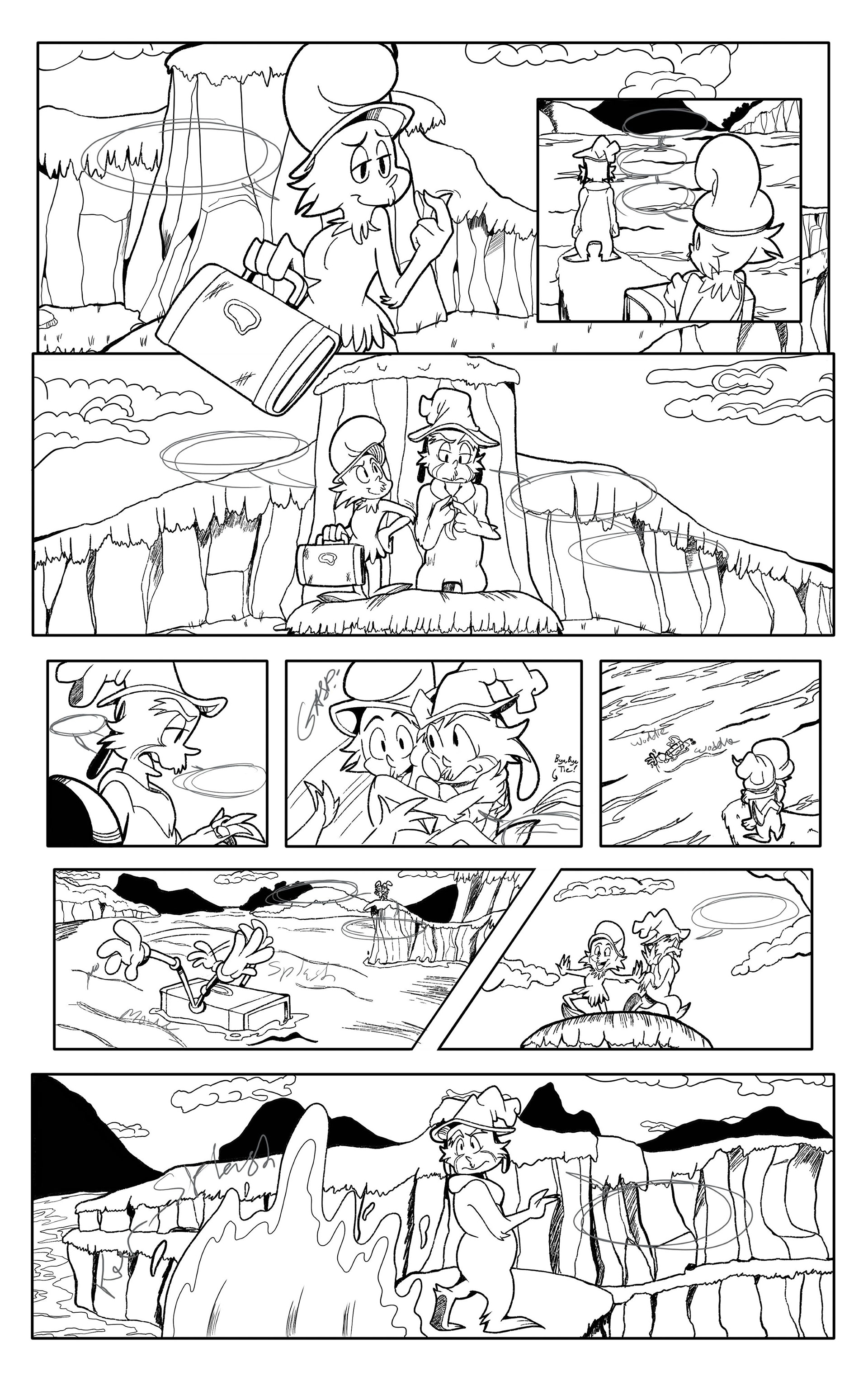 Green Eggs and Ham Page Initial Pencils Page 4