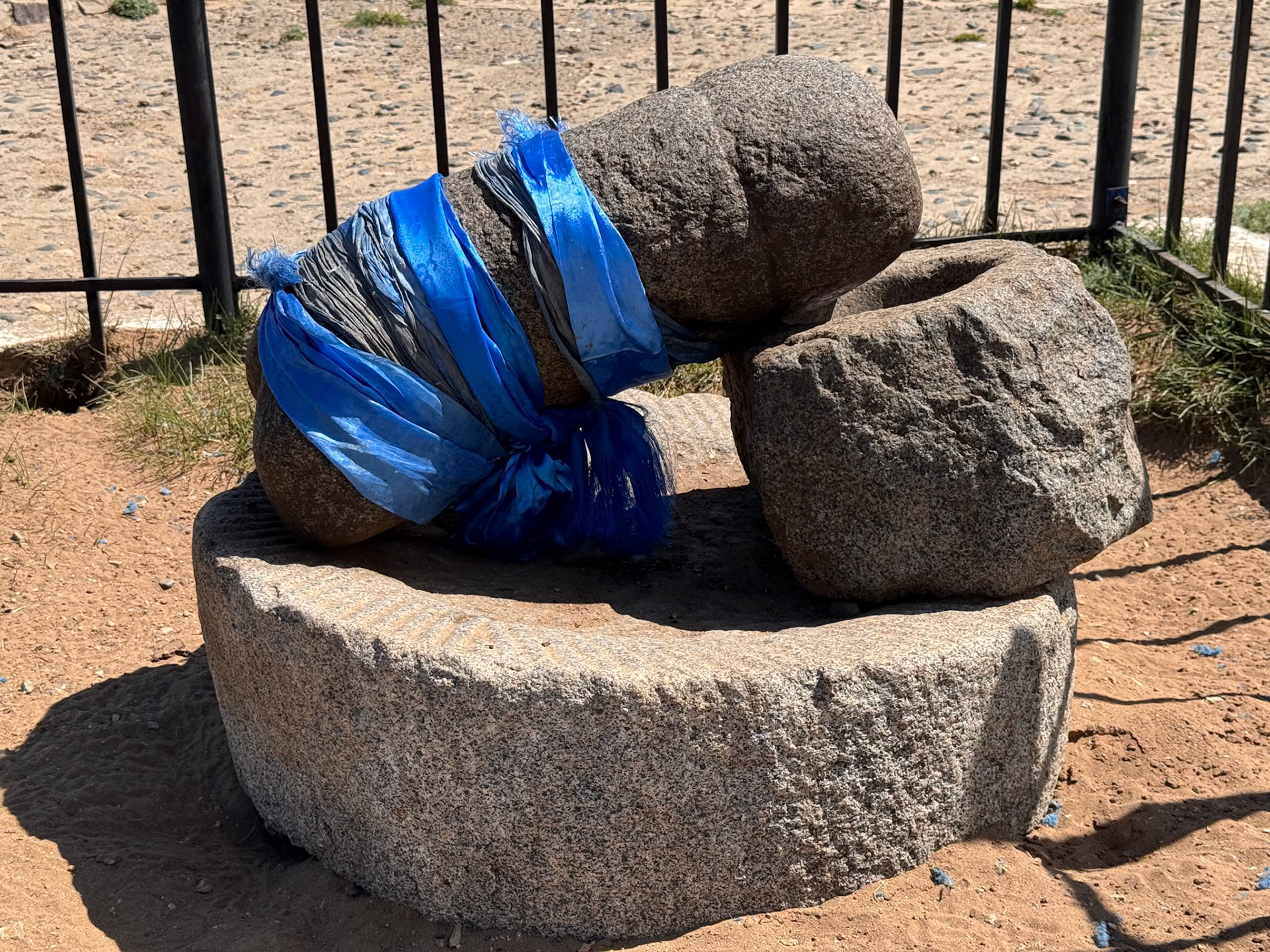 The phallic rock statue has dual functions; primarily it is a reminder to the monks to remain celibate, but it is also a symbol of fertility and human life