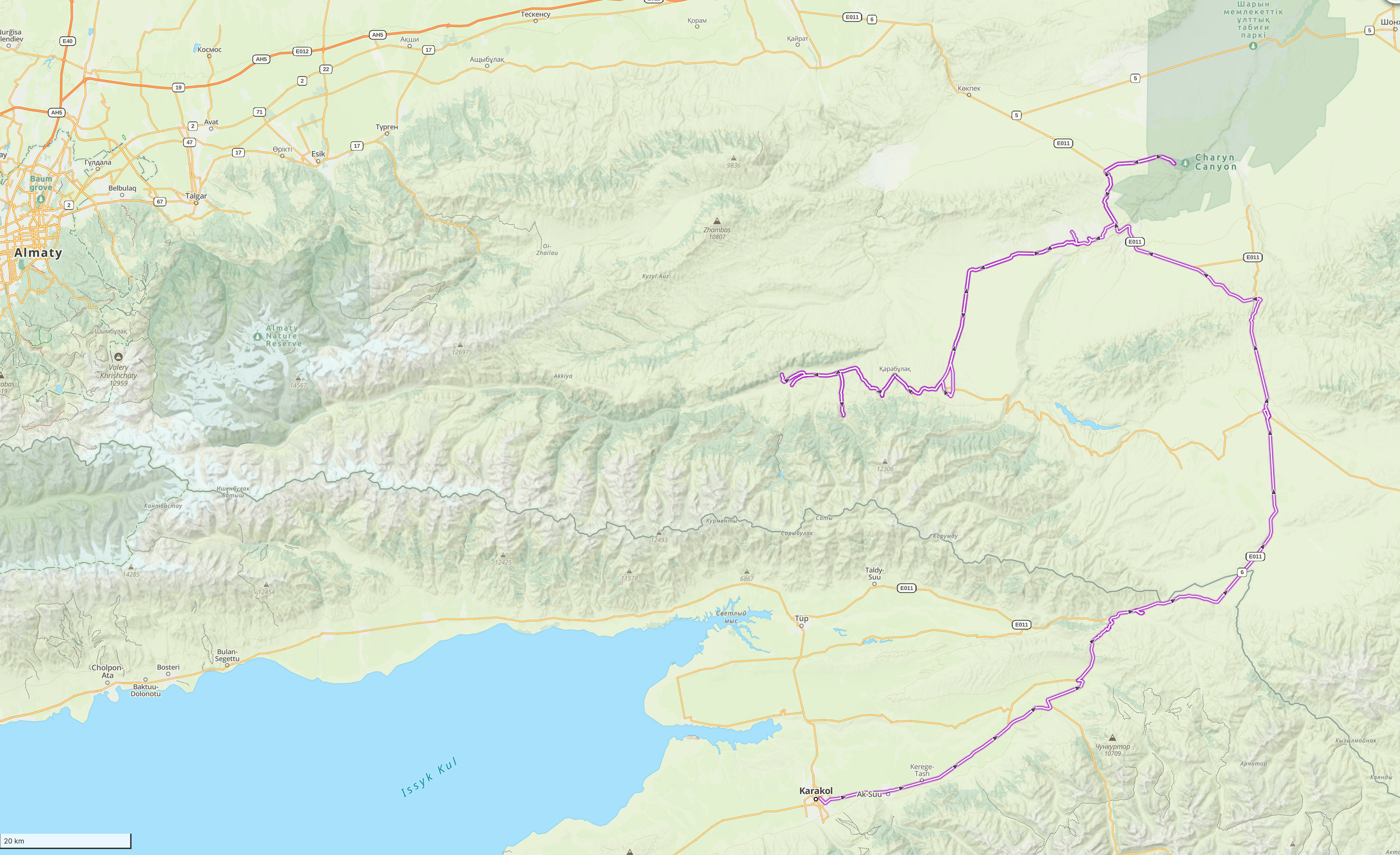Day 74 - 380 km