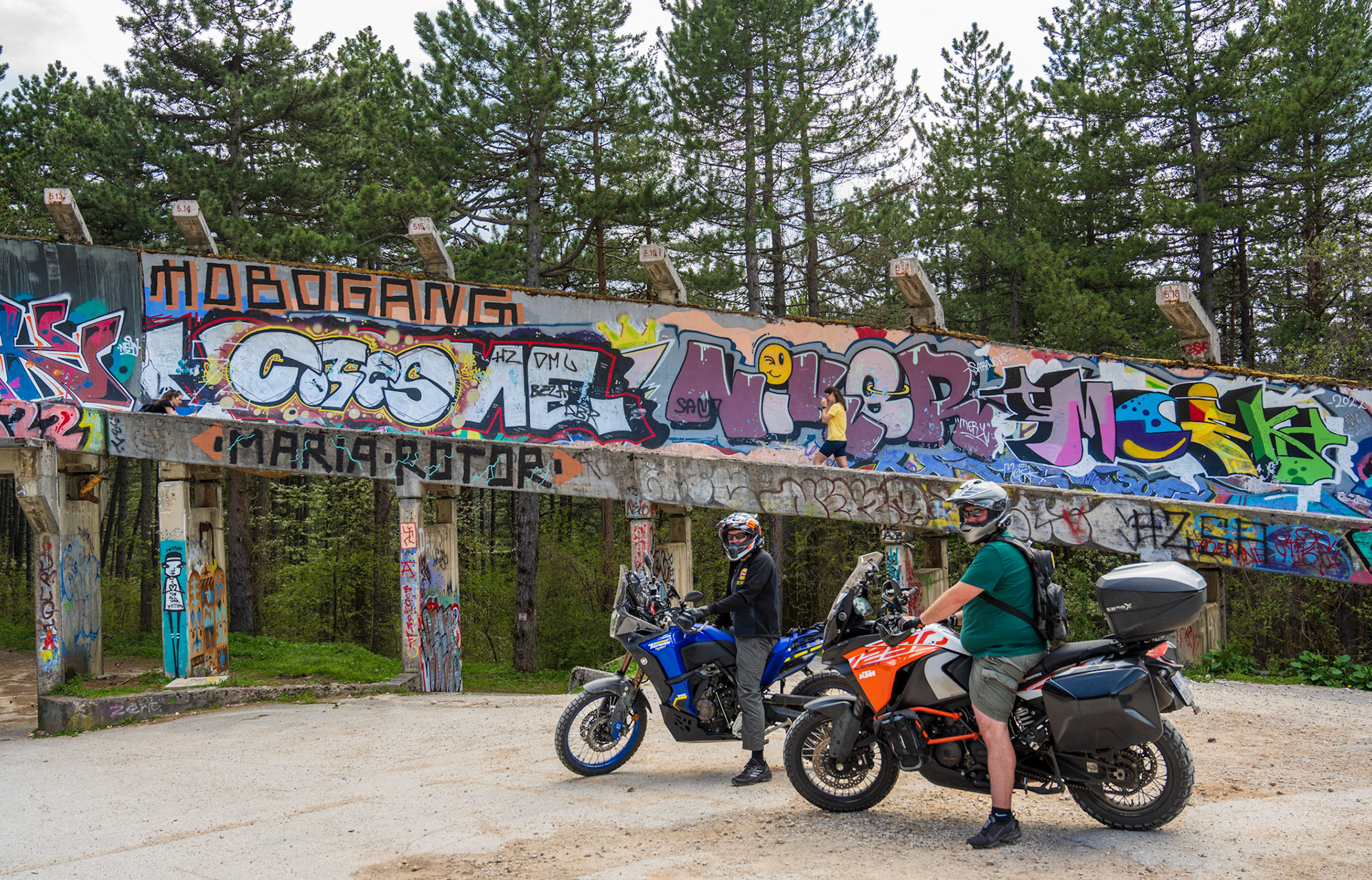 Sarajevo abandoned Bobsled Track after the Olympic Games