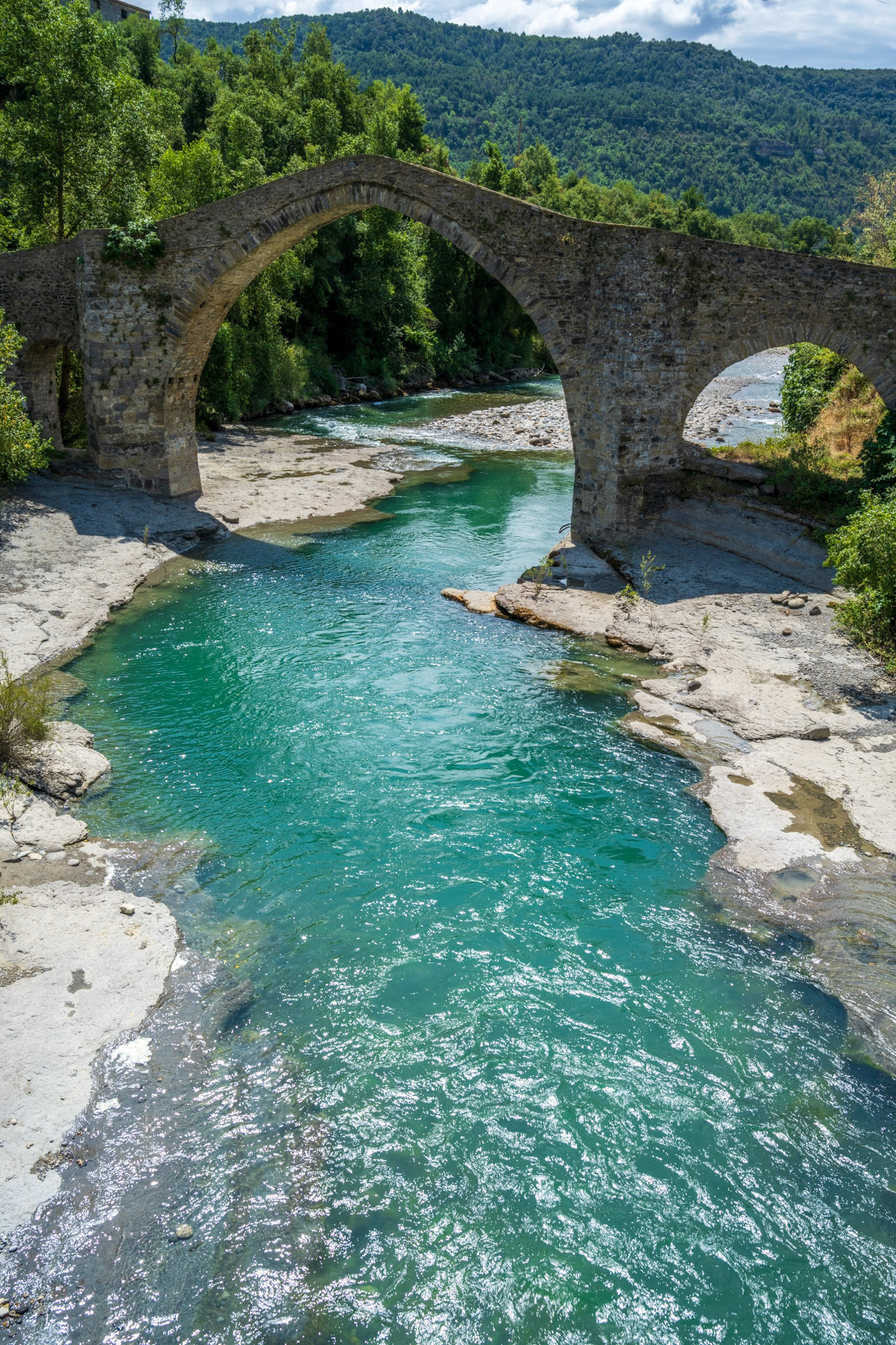 Bridge on the Esera river
