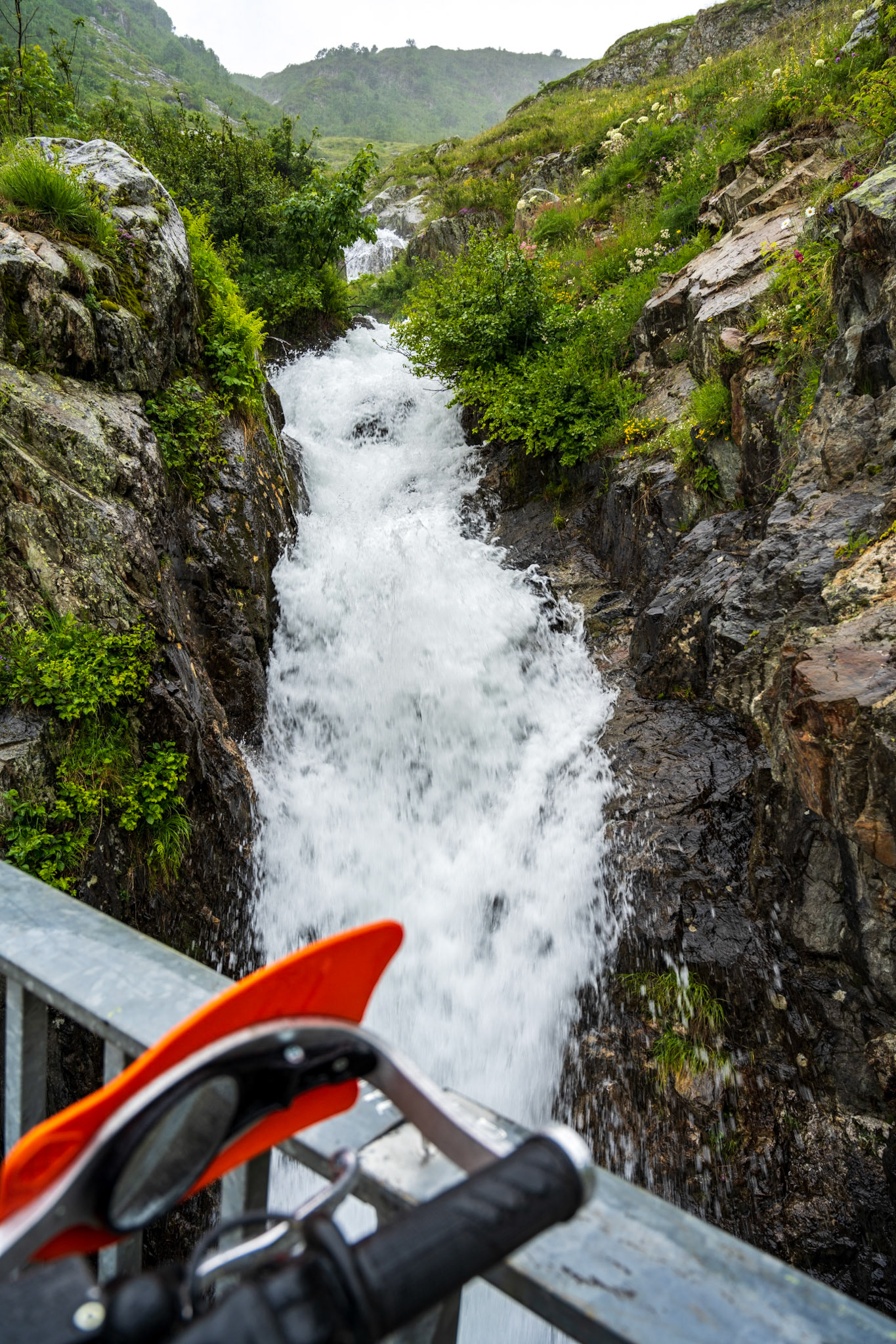 Water pouring from everywhere