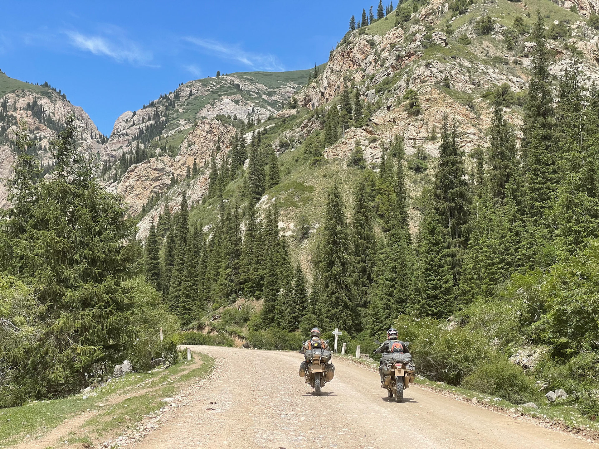 We were stunned as the scenery morphed into a beautiful Alpine panorama