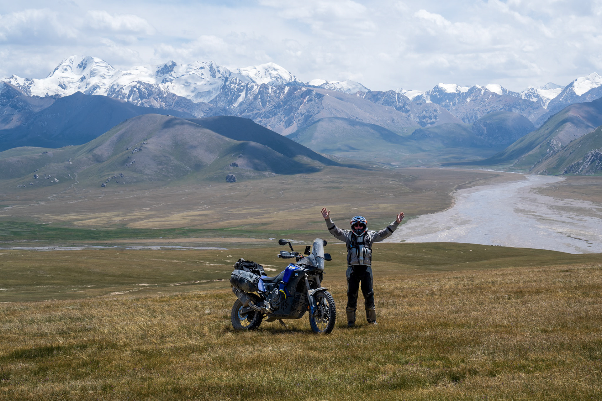 The checkpoint is below, but we feel like on top of the world