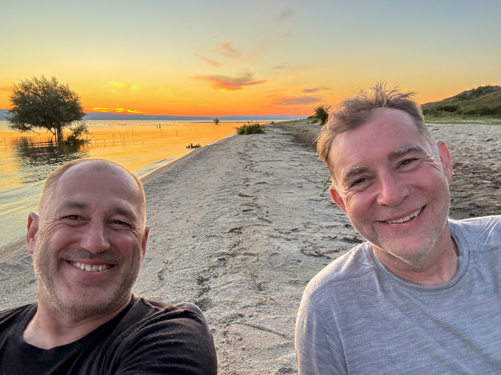 Two happy fellows