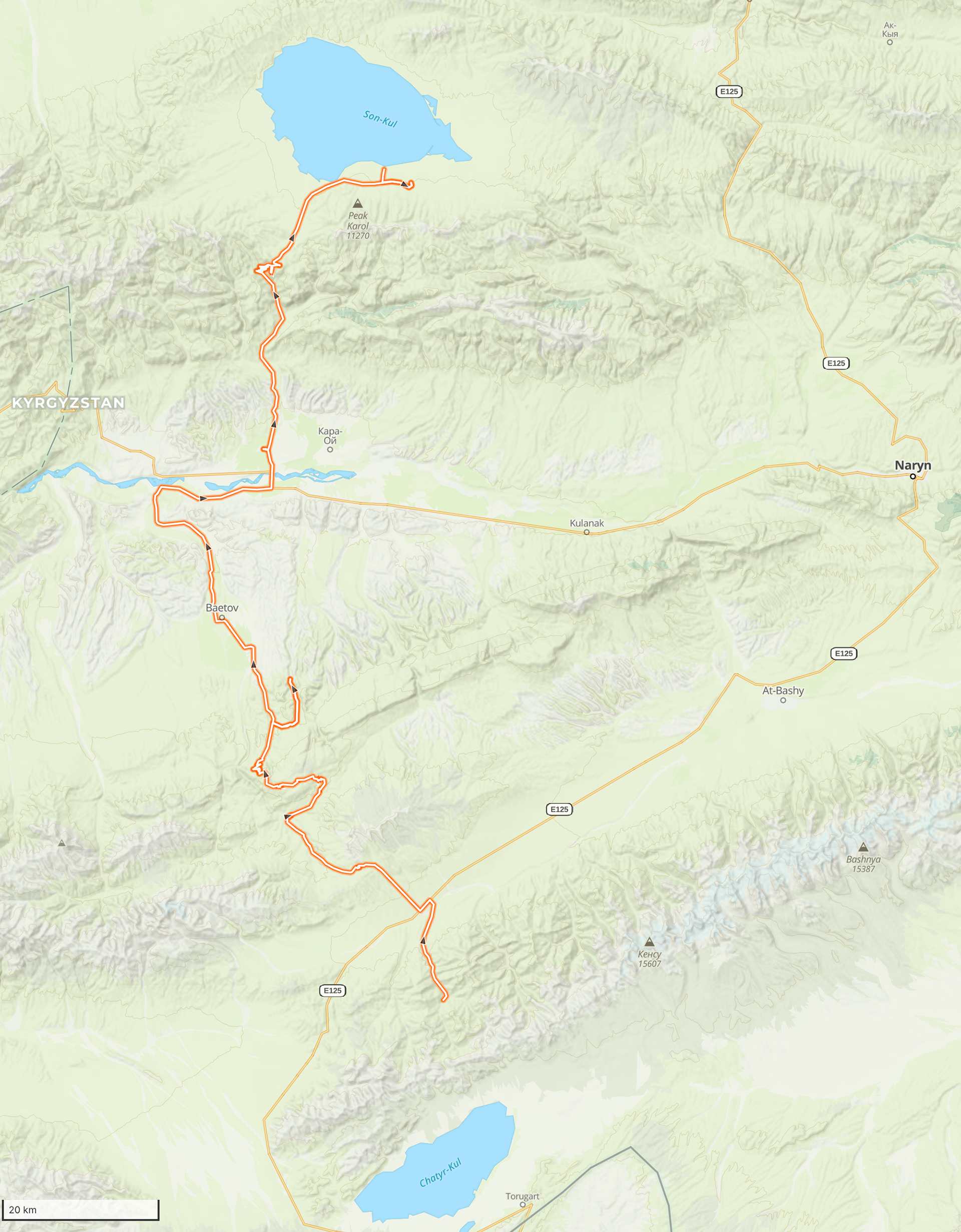Day 70 - 220 km