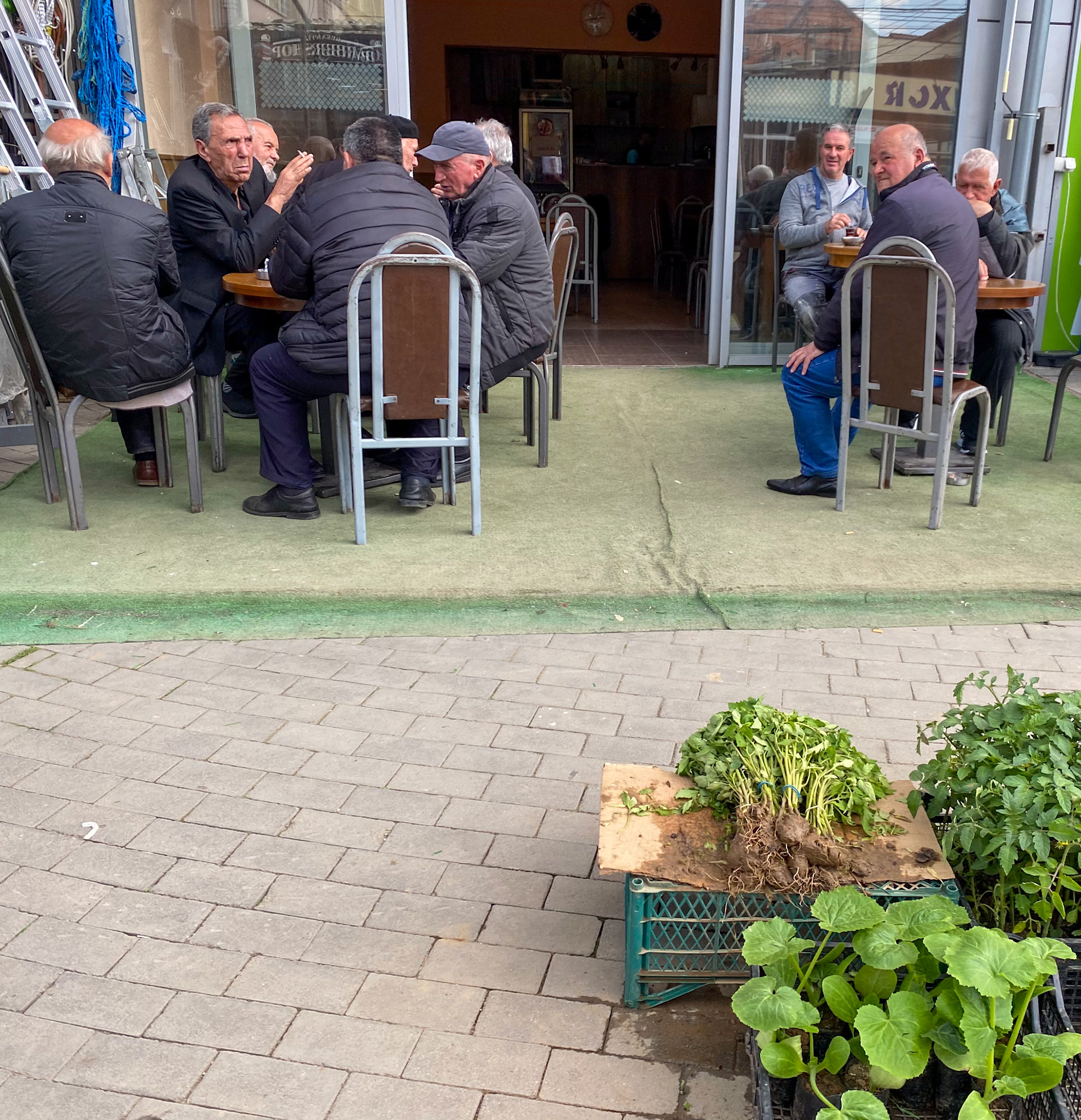 The population in Prishtina is very young and most bars trendy, but the older style coexists as well.