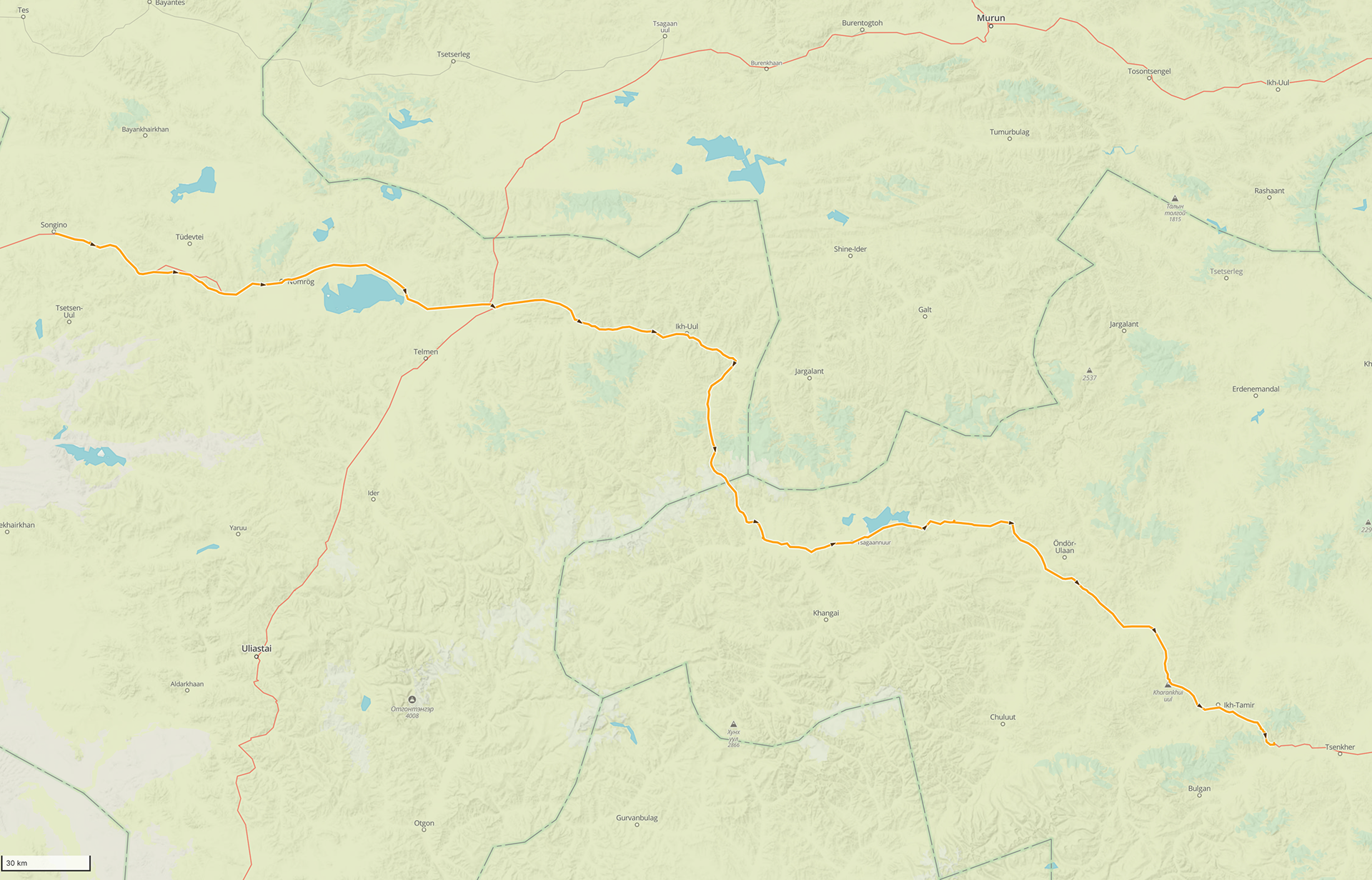 Day 96 - 550 km