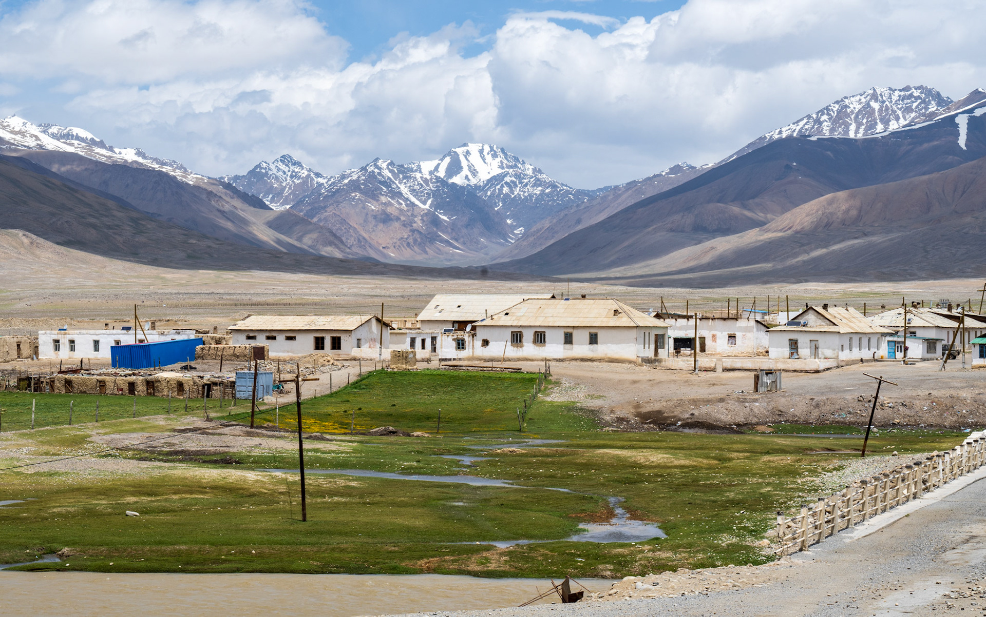 Alichur, the town where Christian Renninger spent the night after his dead battery