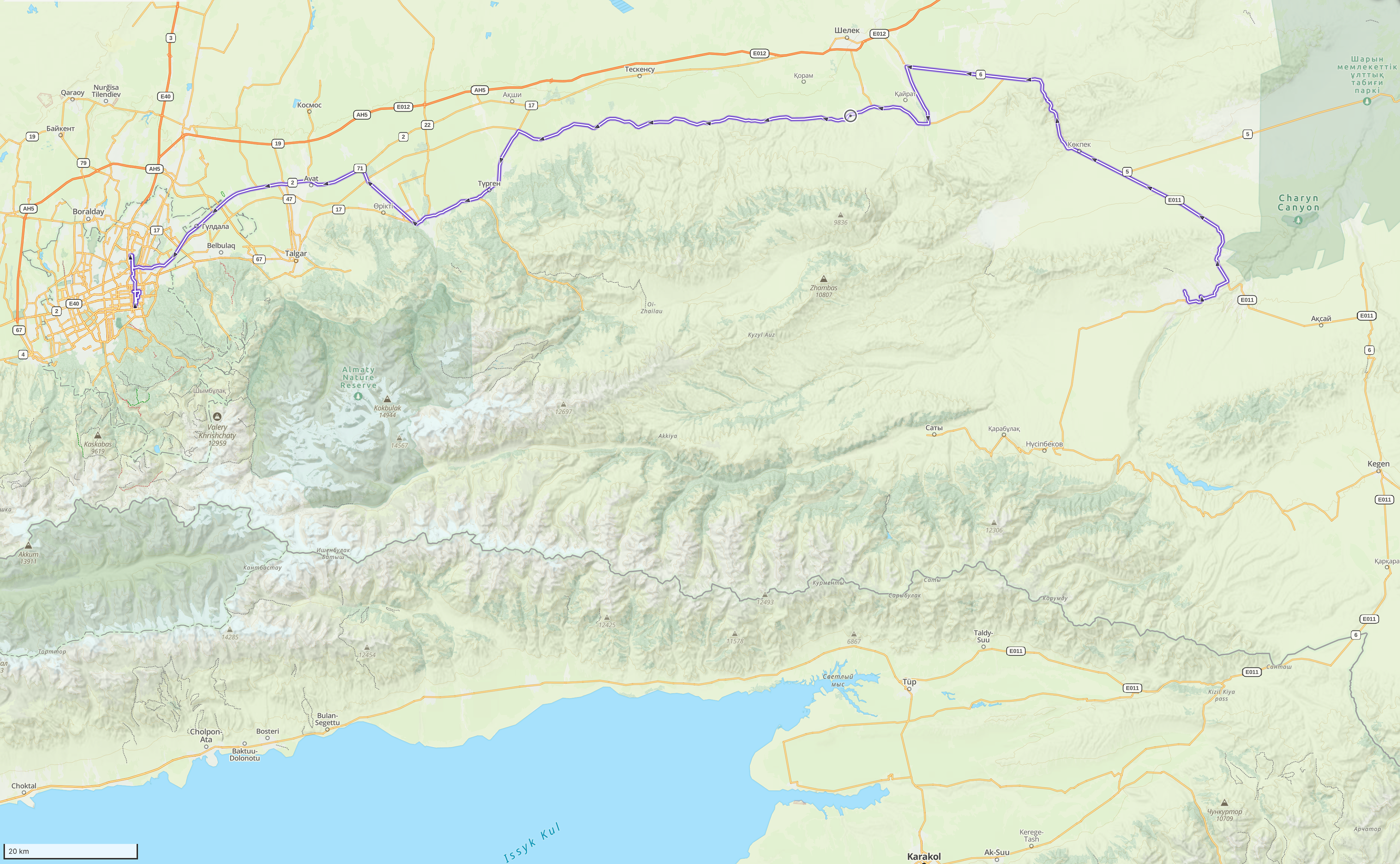 Day 75 - 240 km
