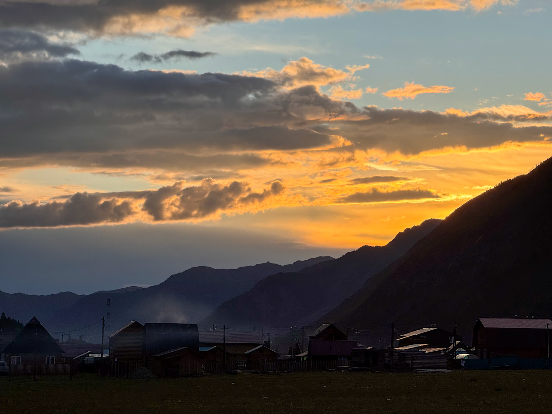 View from our camp