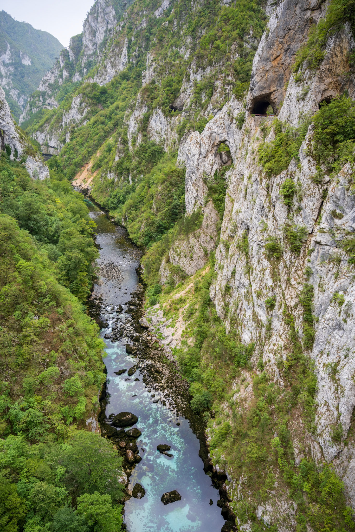 I loved riding this incredible road that goes through the tunnels on the top right corner