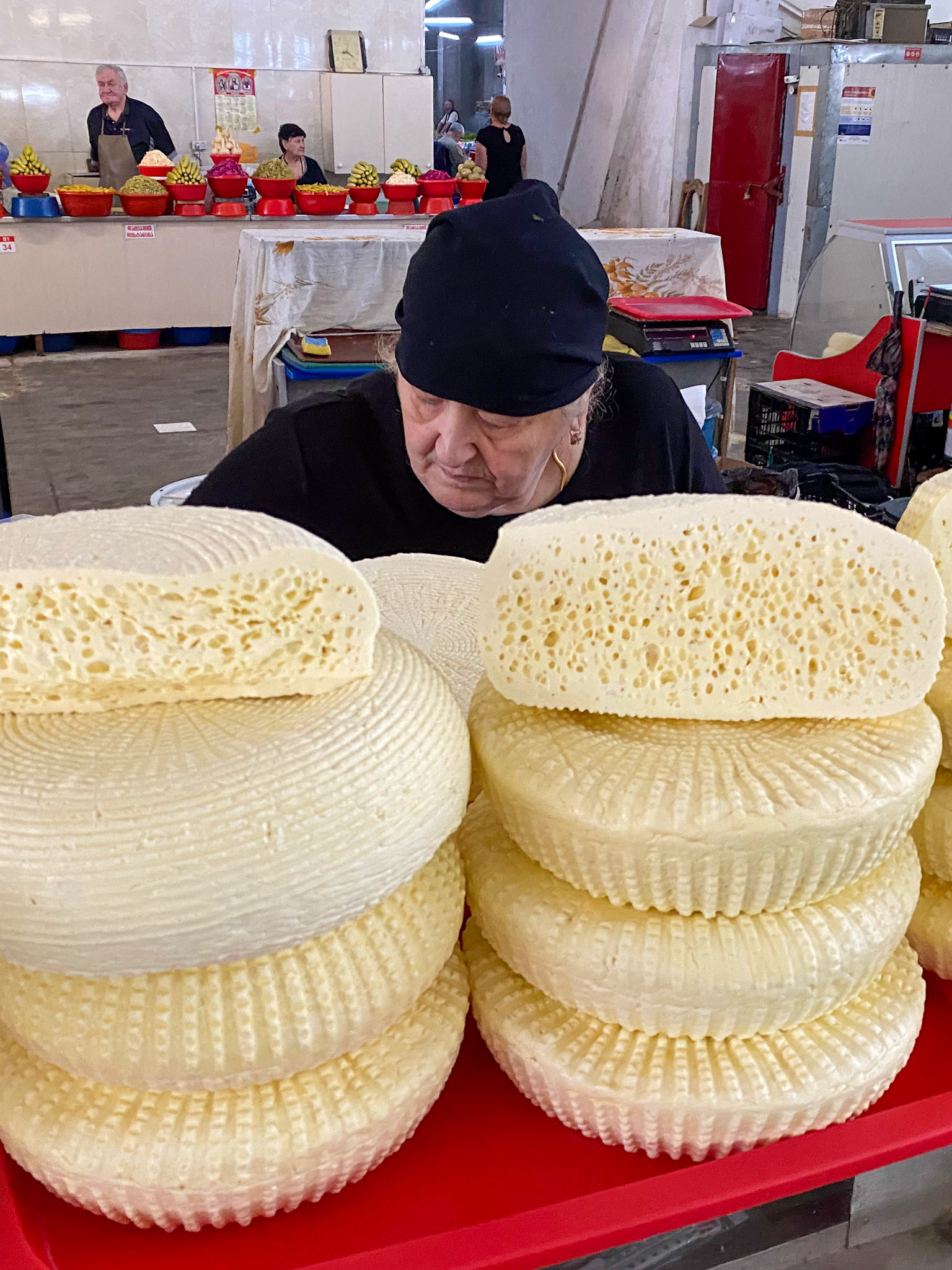 Georgian cheeses have a lot of variety and I really liked them all!