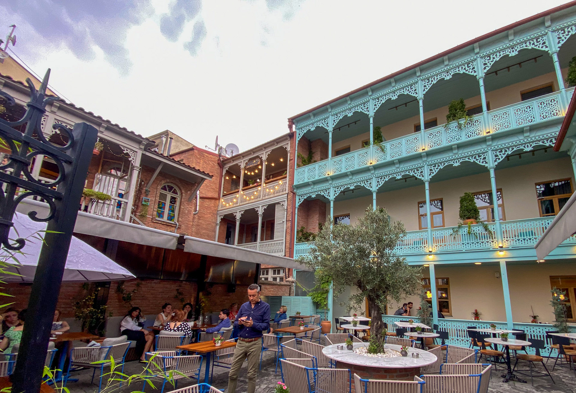 A good number of the remodeled buildings are transformed in hotels