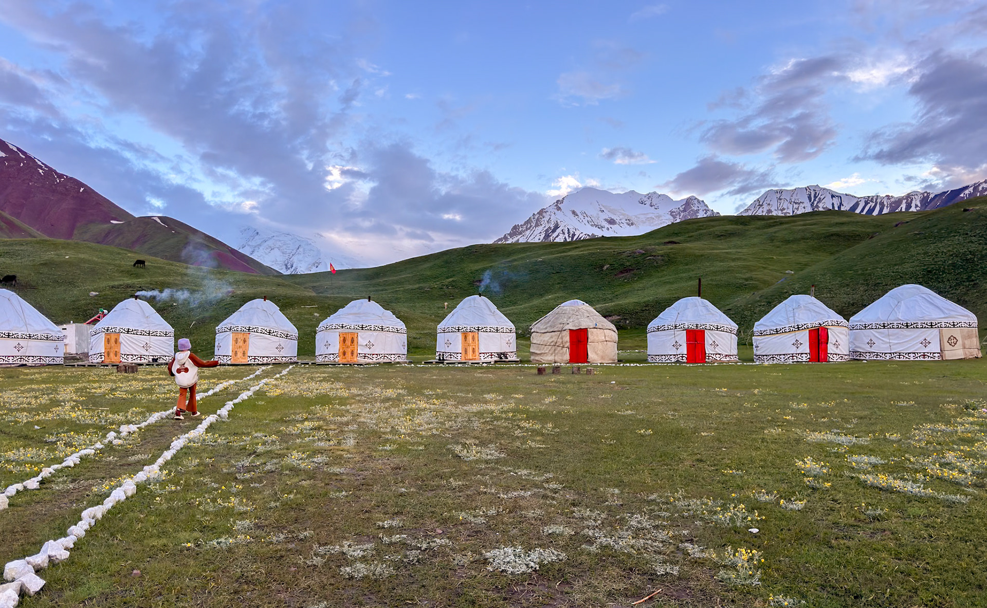 Our camp, so peaceful at night