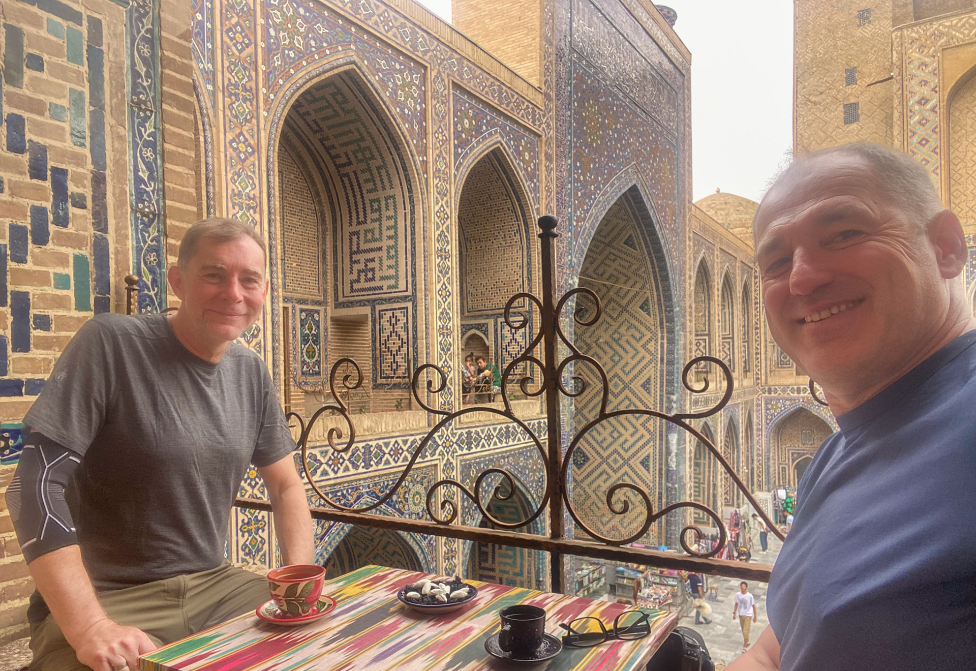 Having a cafe from inside a Madrasah, YES!