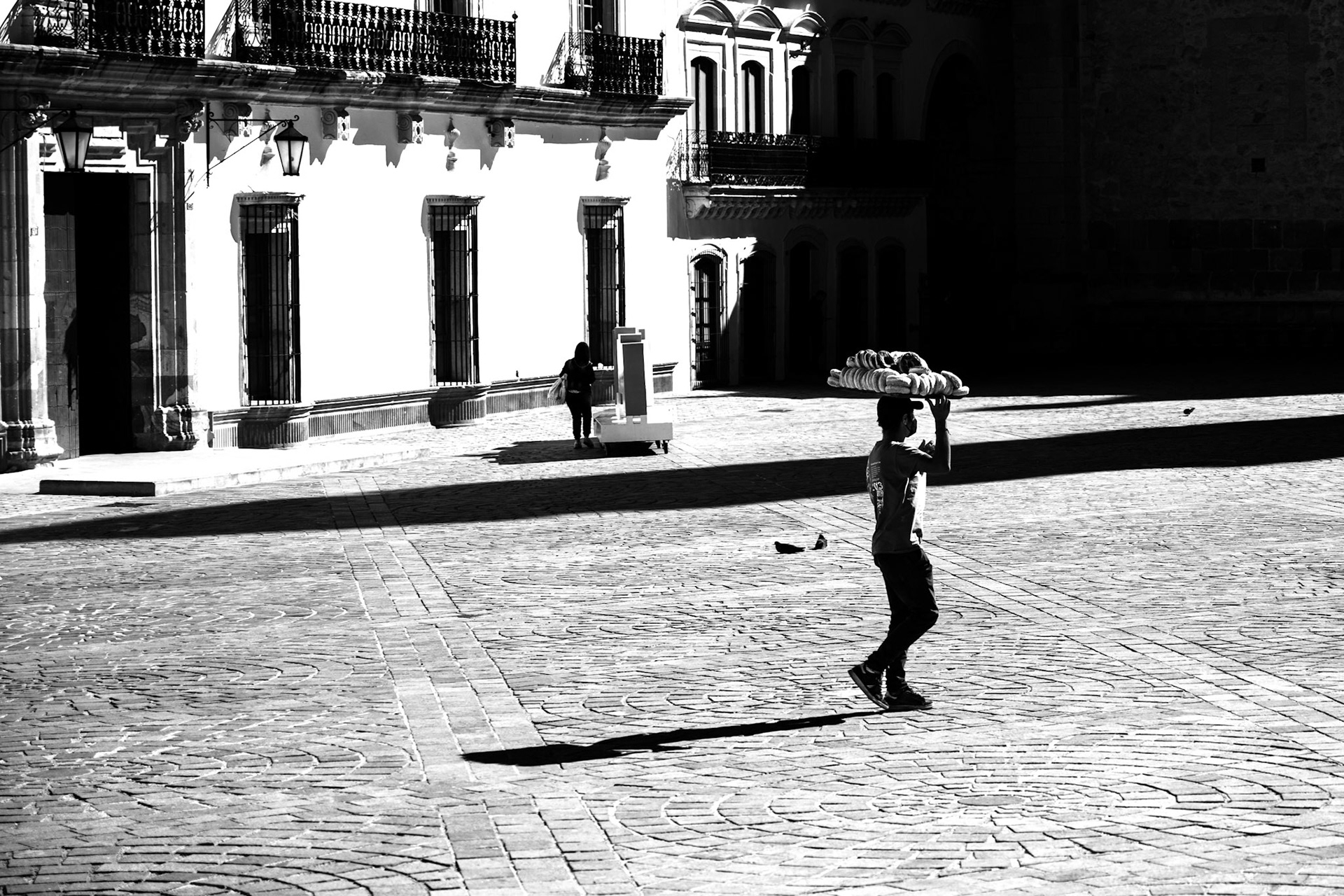 Selling dulces in the Plaza de Armas