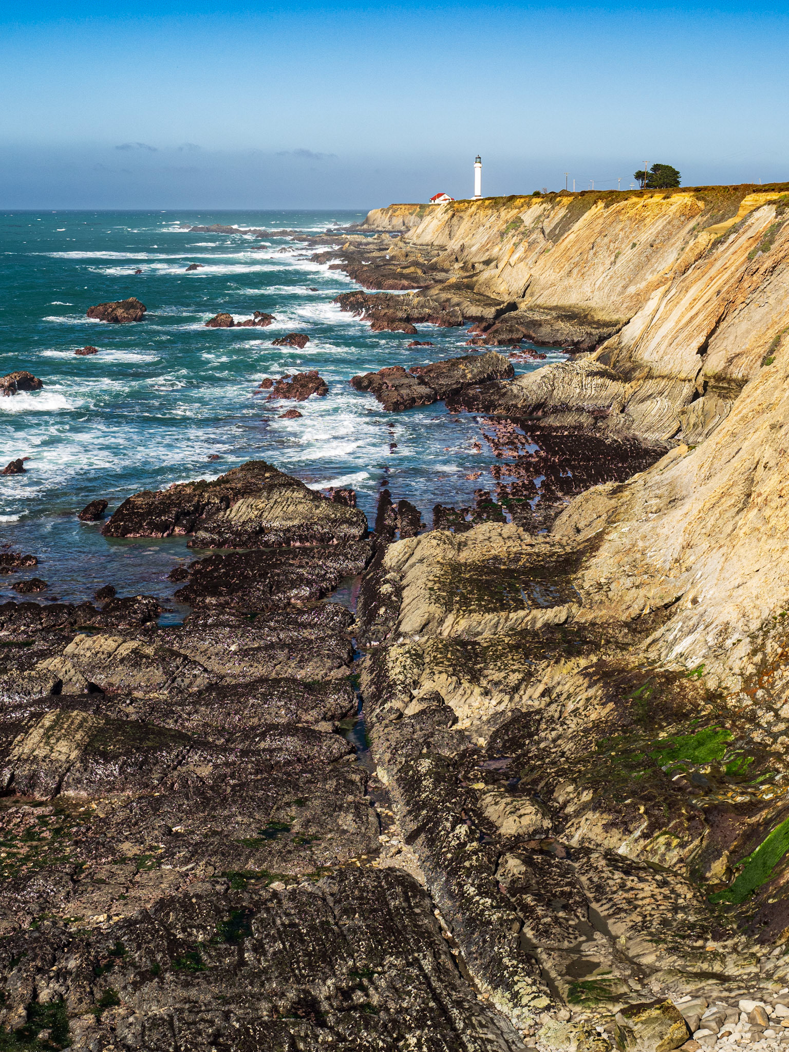 On our way, Point Arena Lighthouse
