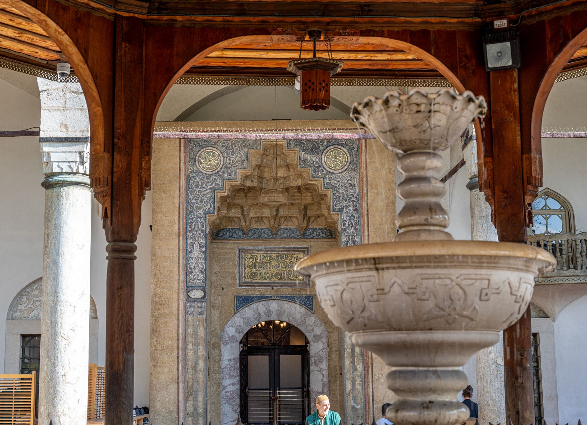 The oldest mosque in Sarajevo