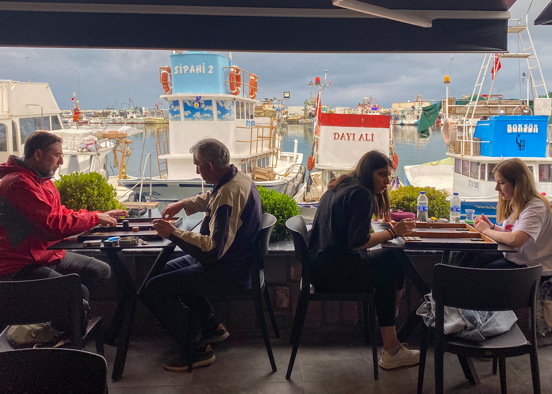 Backgammon is popular all over Turkey