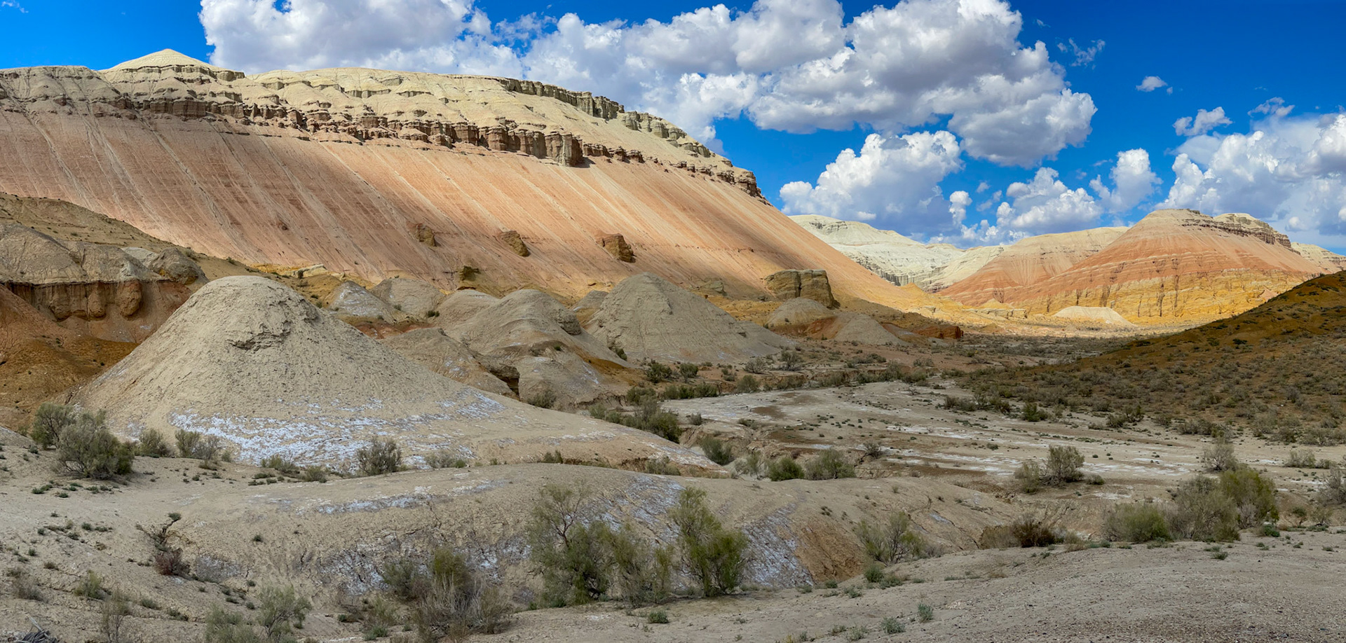Despite the midday light, the colors were spectacular