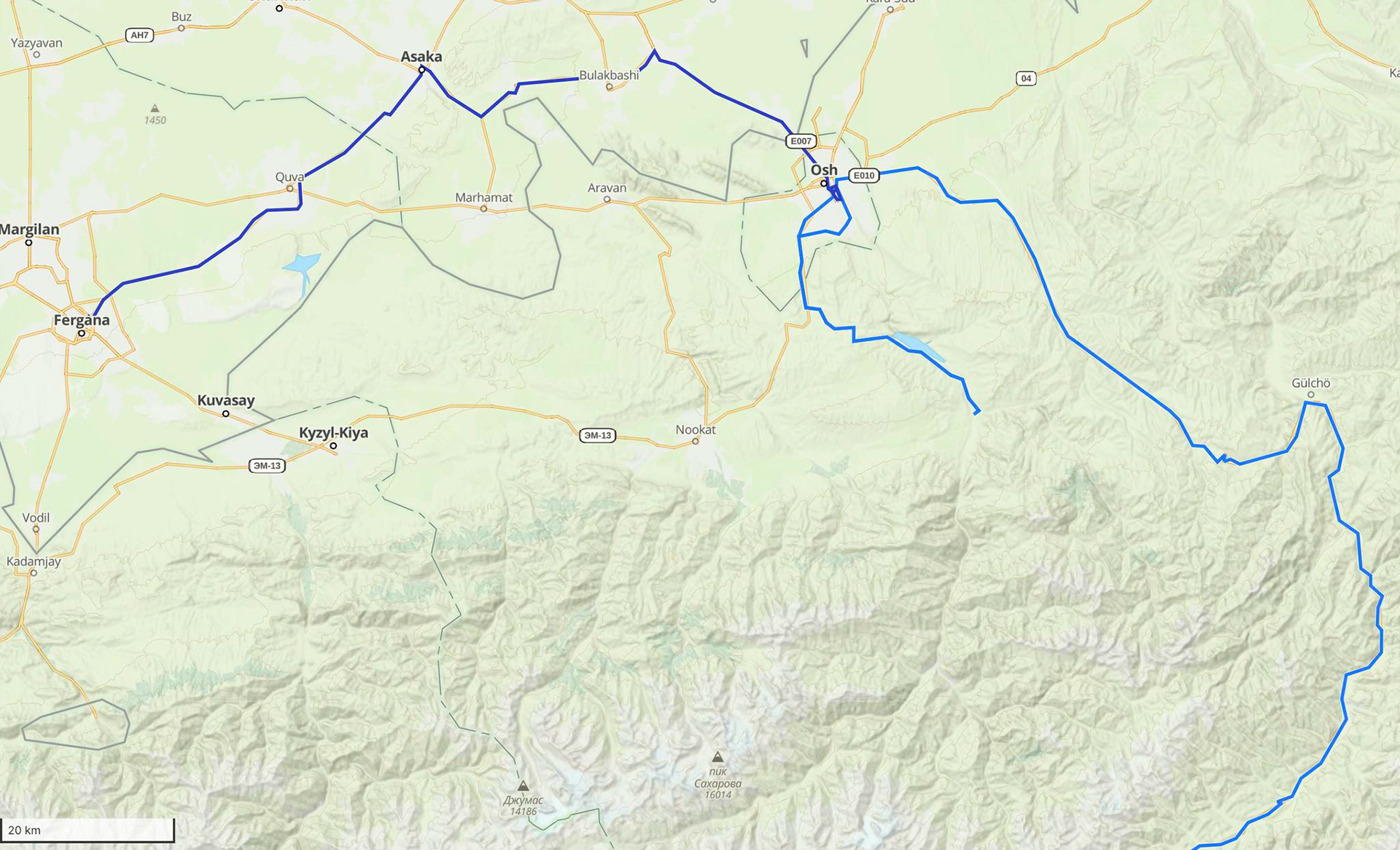 Day 62 (130 km) & 63a