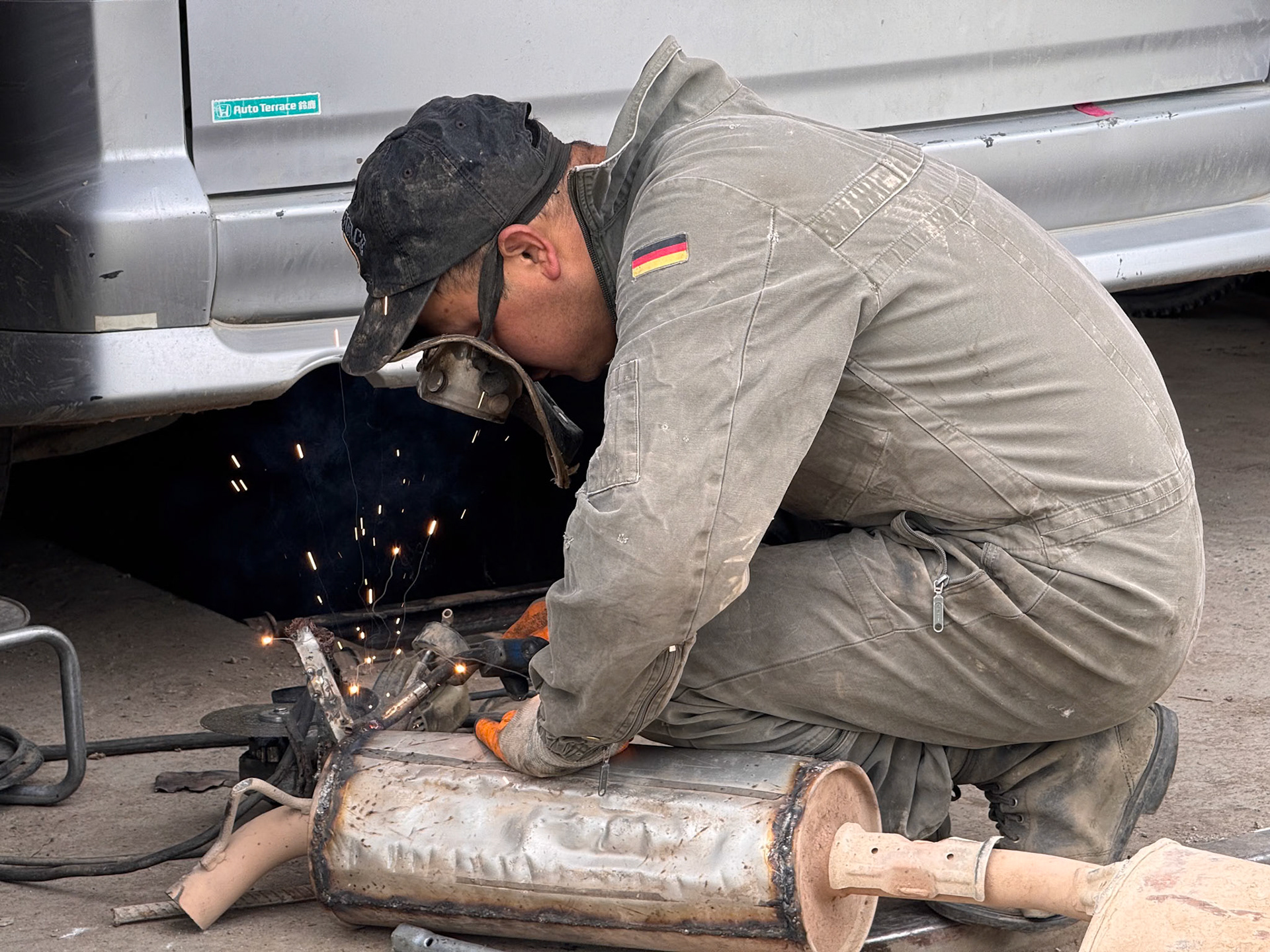 A welder is exactly what we need, and we couldn't believe that he was also able to weld aluminum!