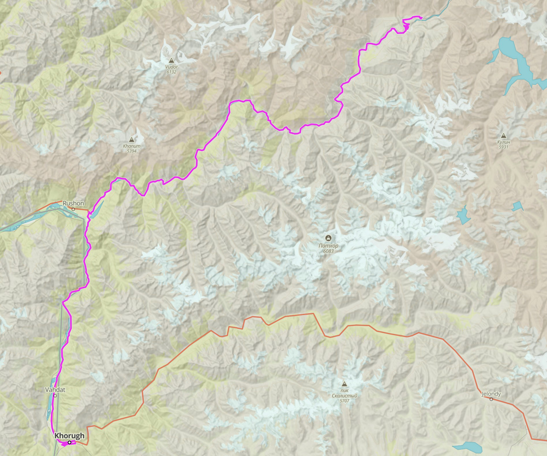 Day 58 - 210 km