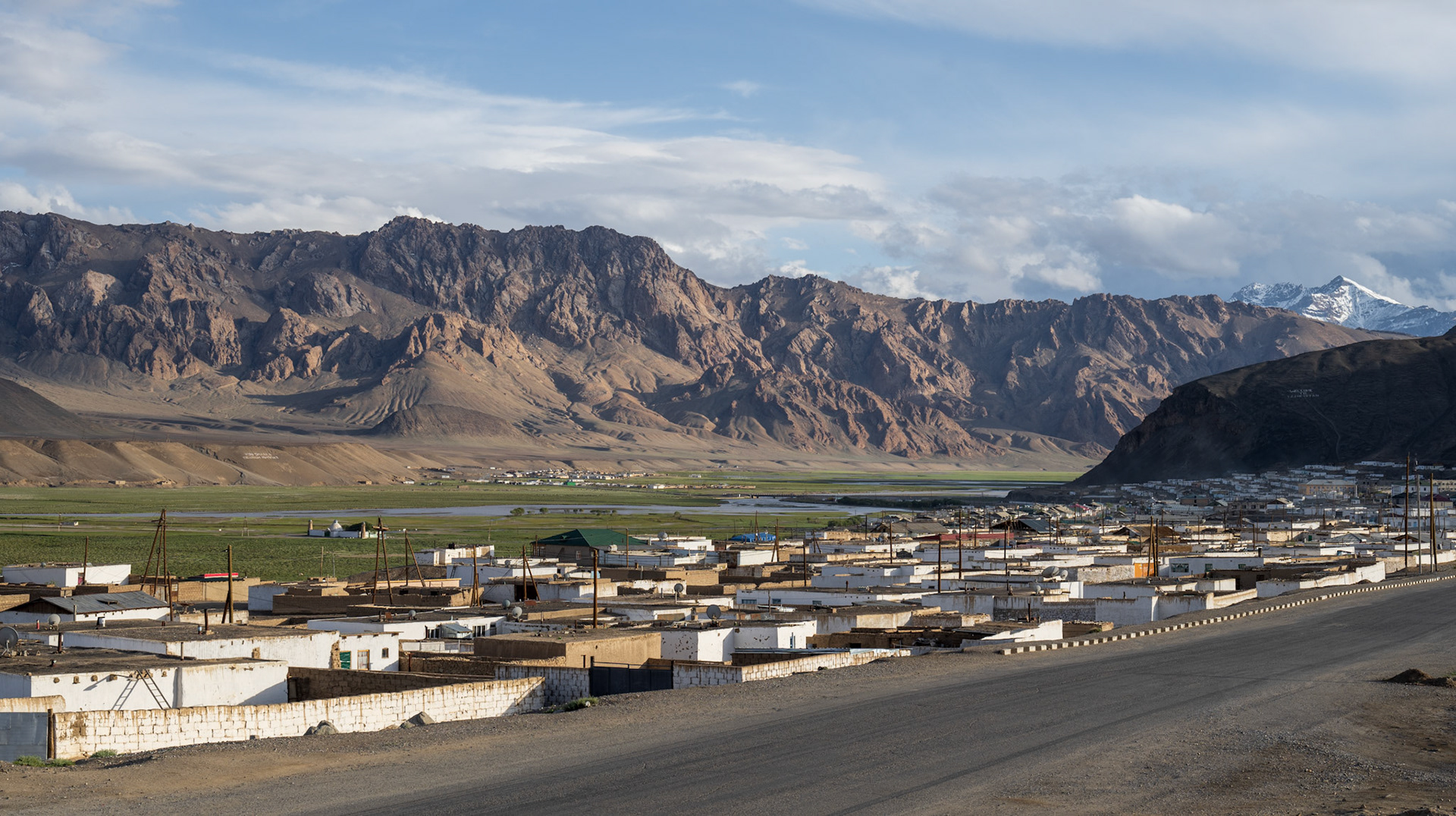 Rustic adobe houses and dusty streets, but what a view!