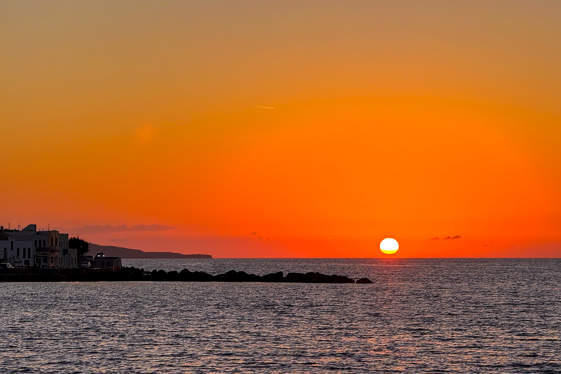 From Mandraki's harbor