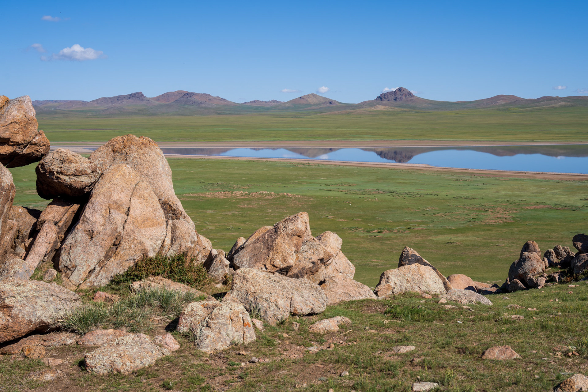 Beautiful morning to be in Mongolia!